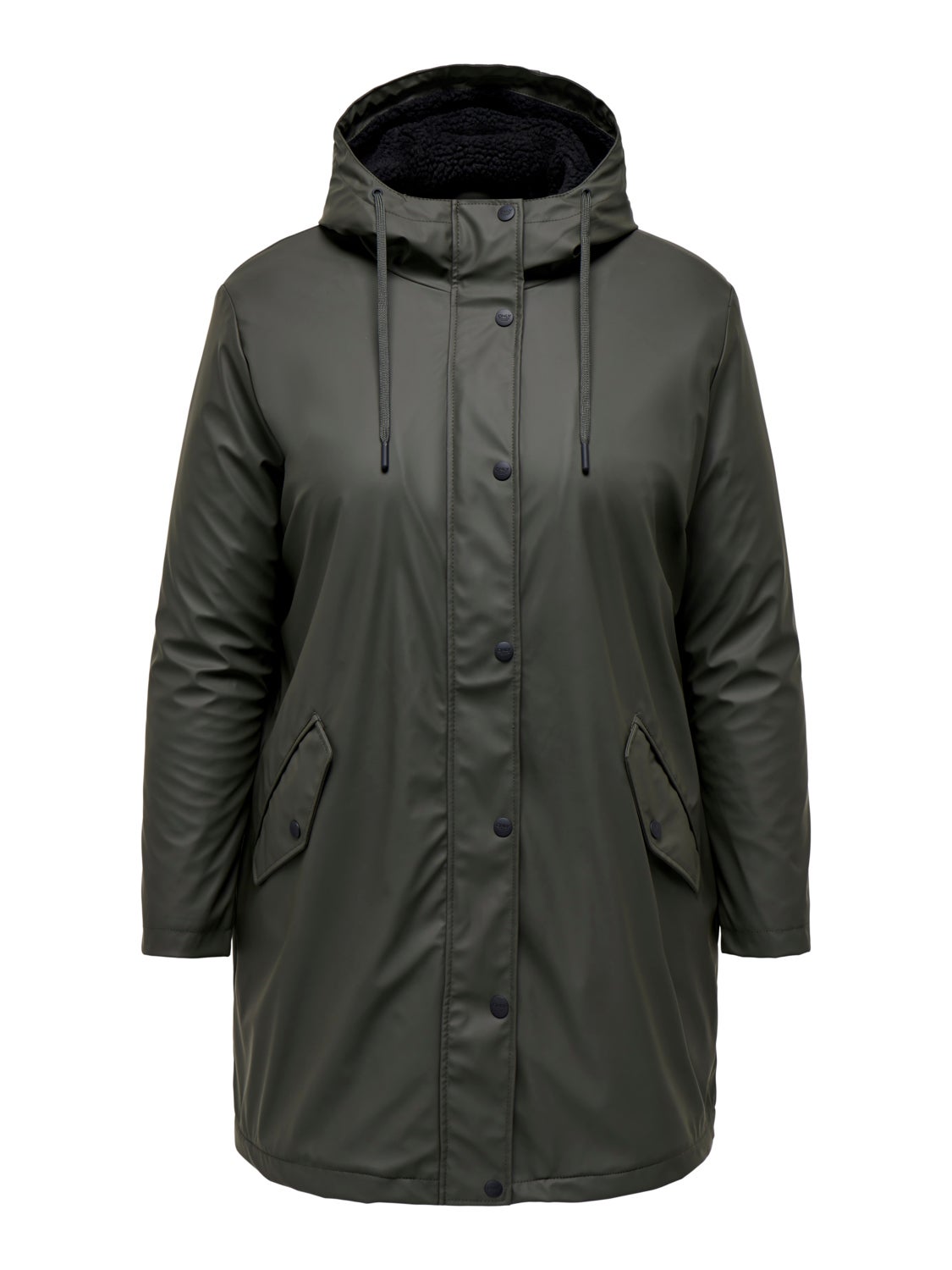Curvy padded Rain jacket