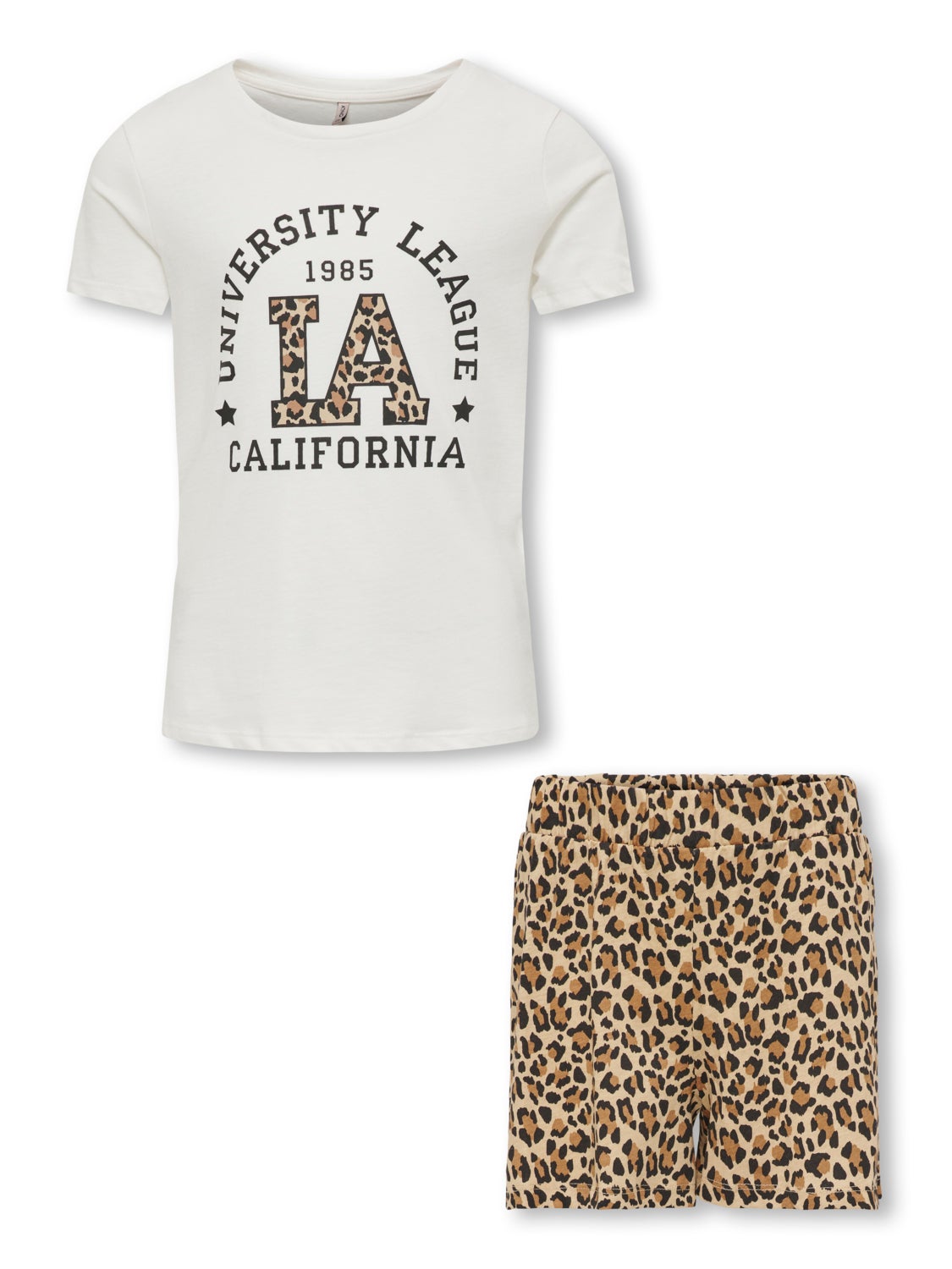 Loungewear Top and Shorts Set