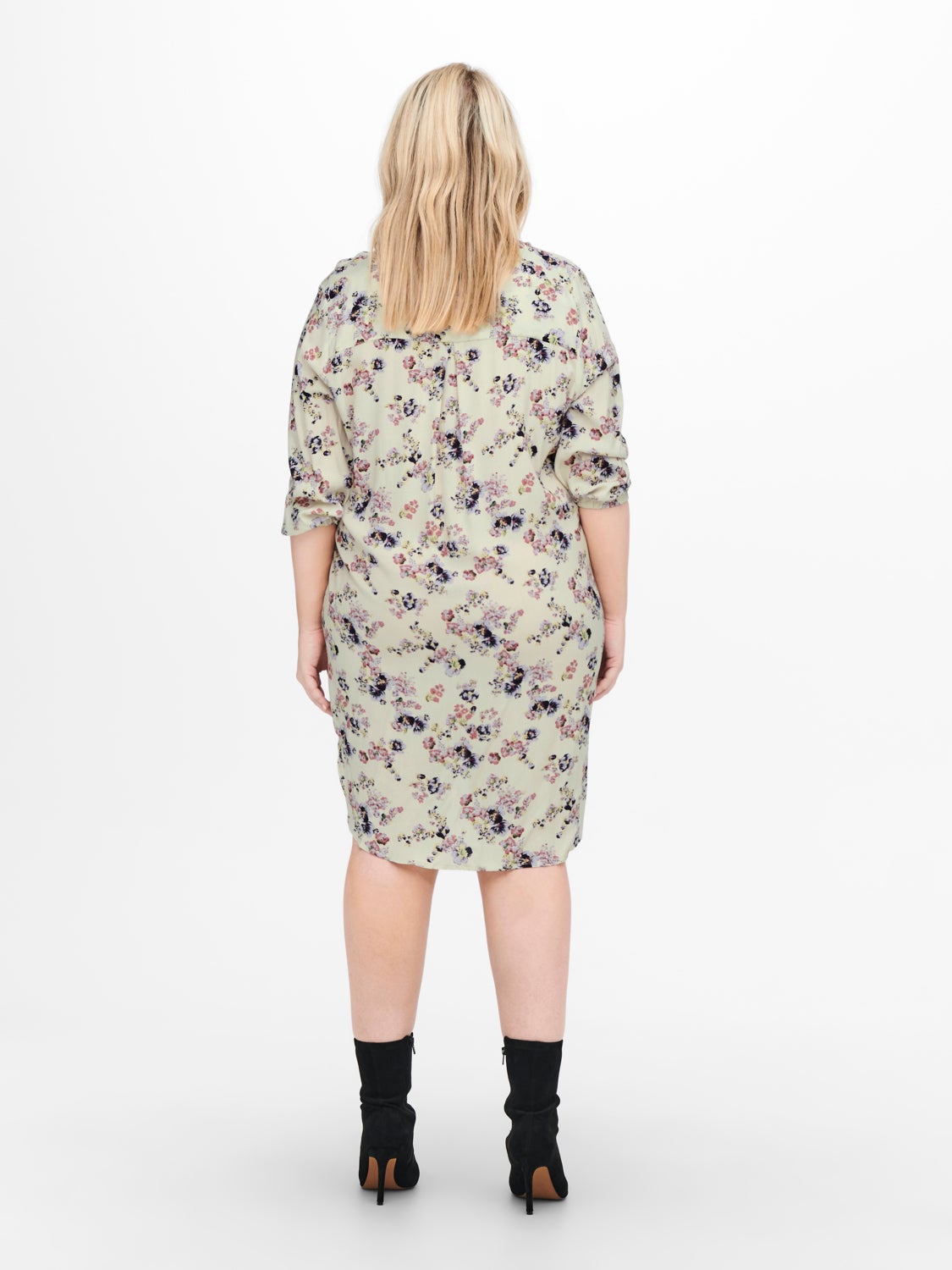 Curvy patterned viscose Tunic