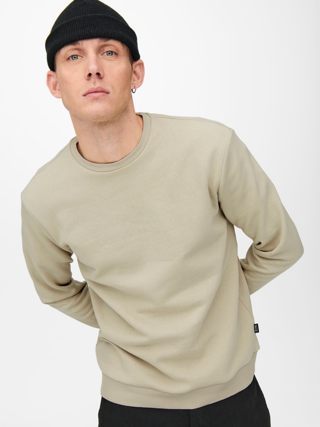 Regular Fit O-Neck Sweatshirt
