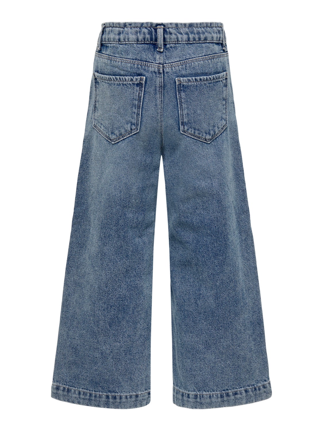 Flared Fit Destroyed hems Jeans