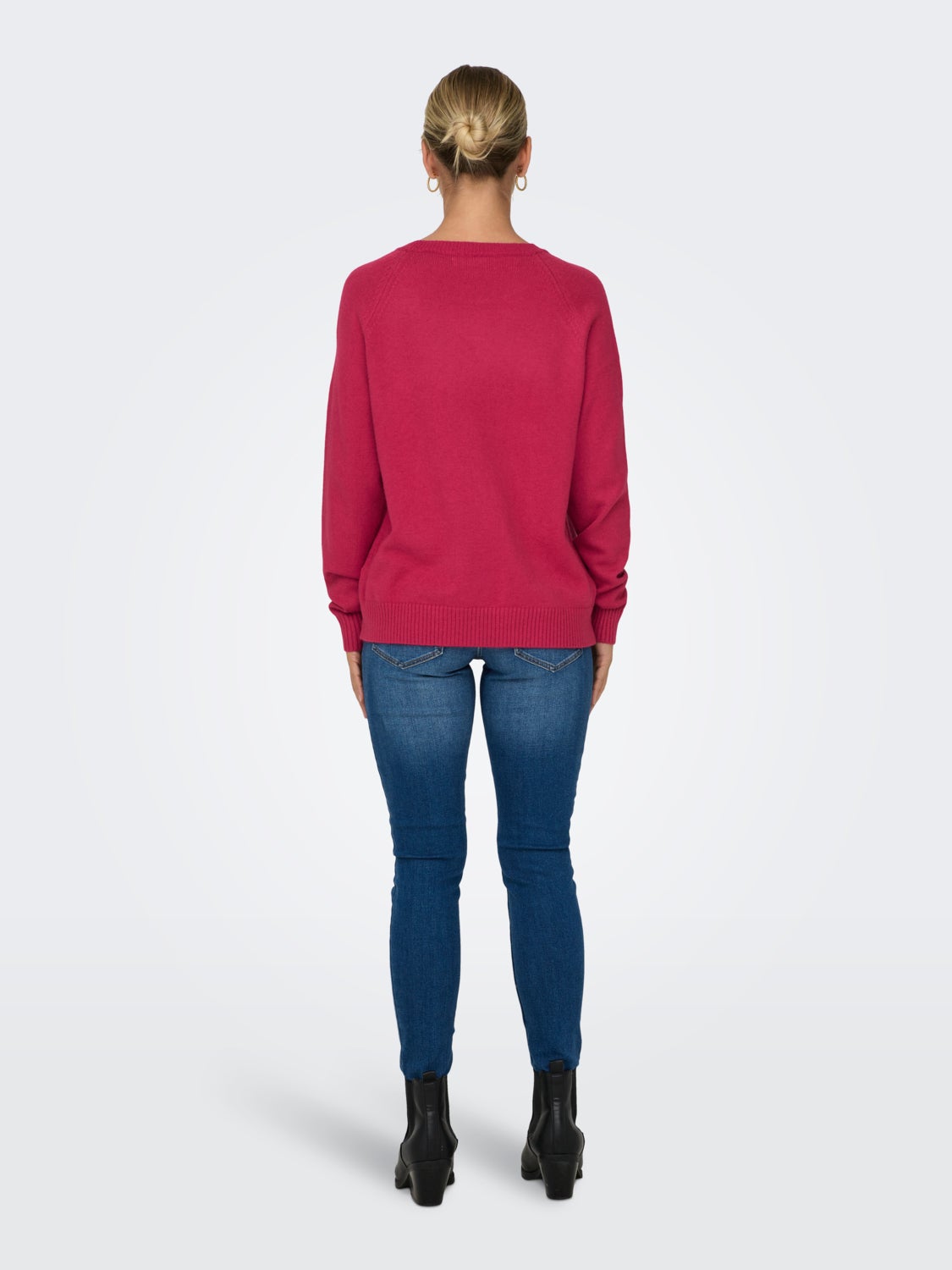 Solid colored Knitted Pullover