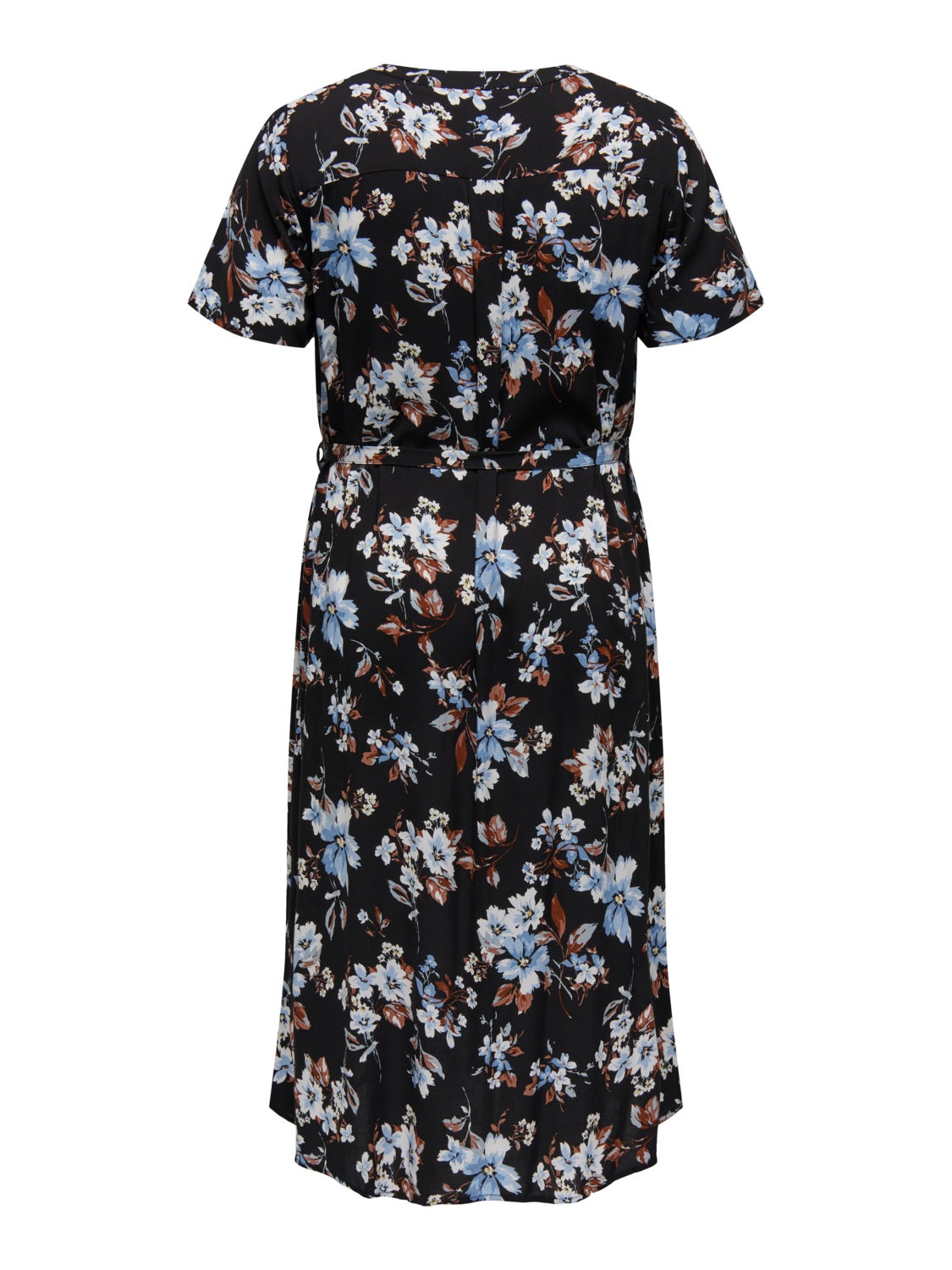 Curvy printed Shirt dress