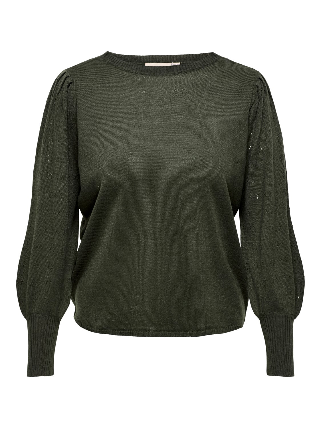 Curvy knitted Pullover