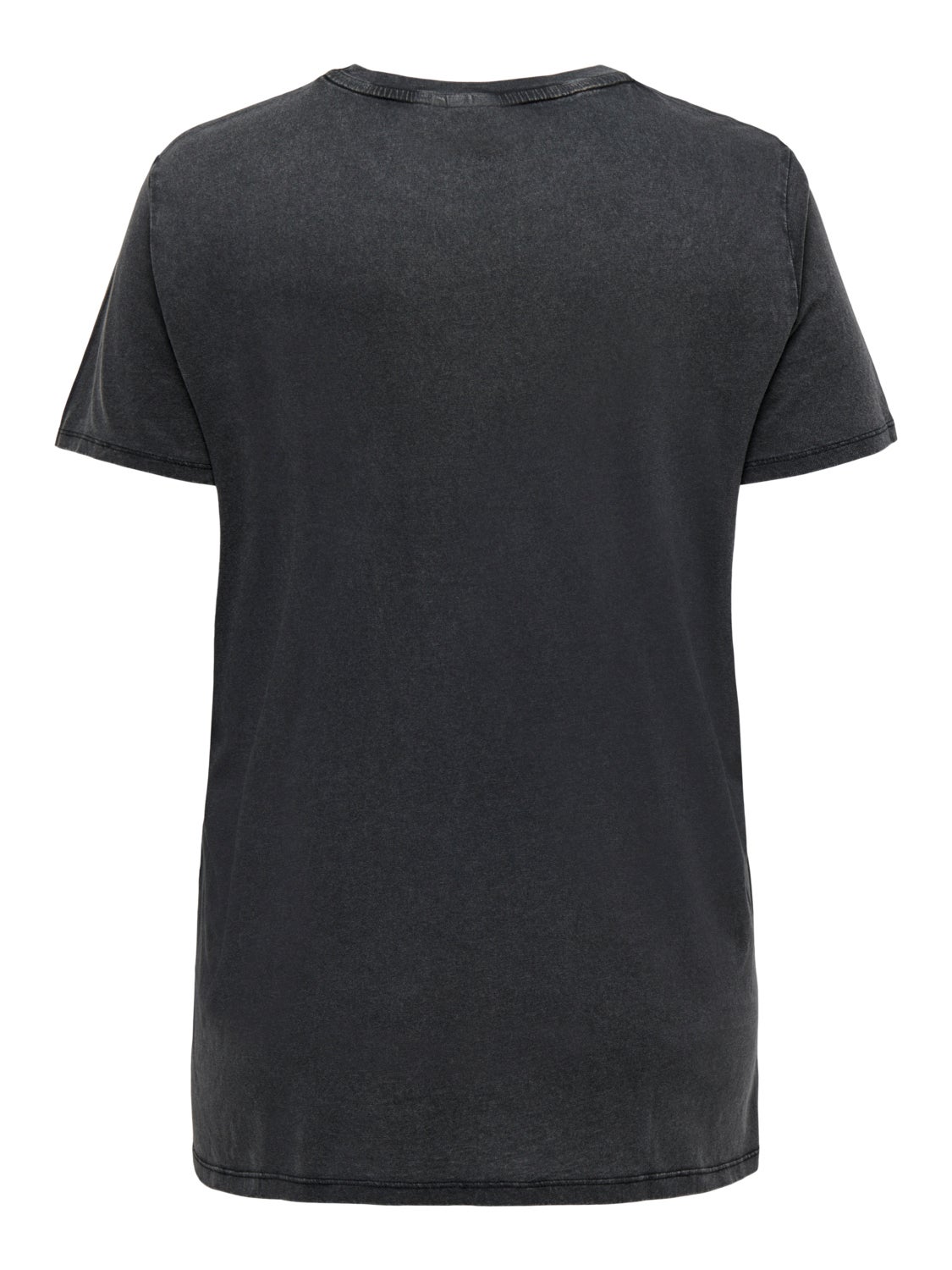 Curvy t-shirt with print