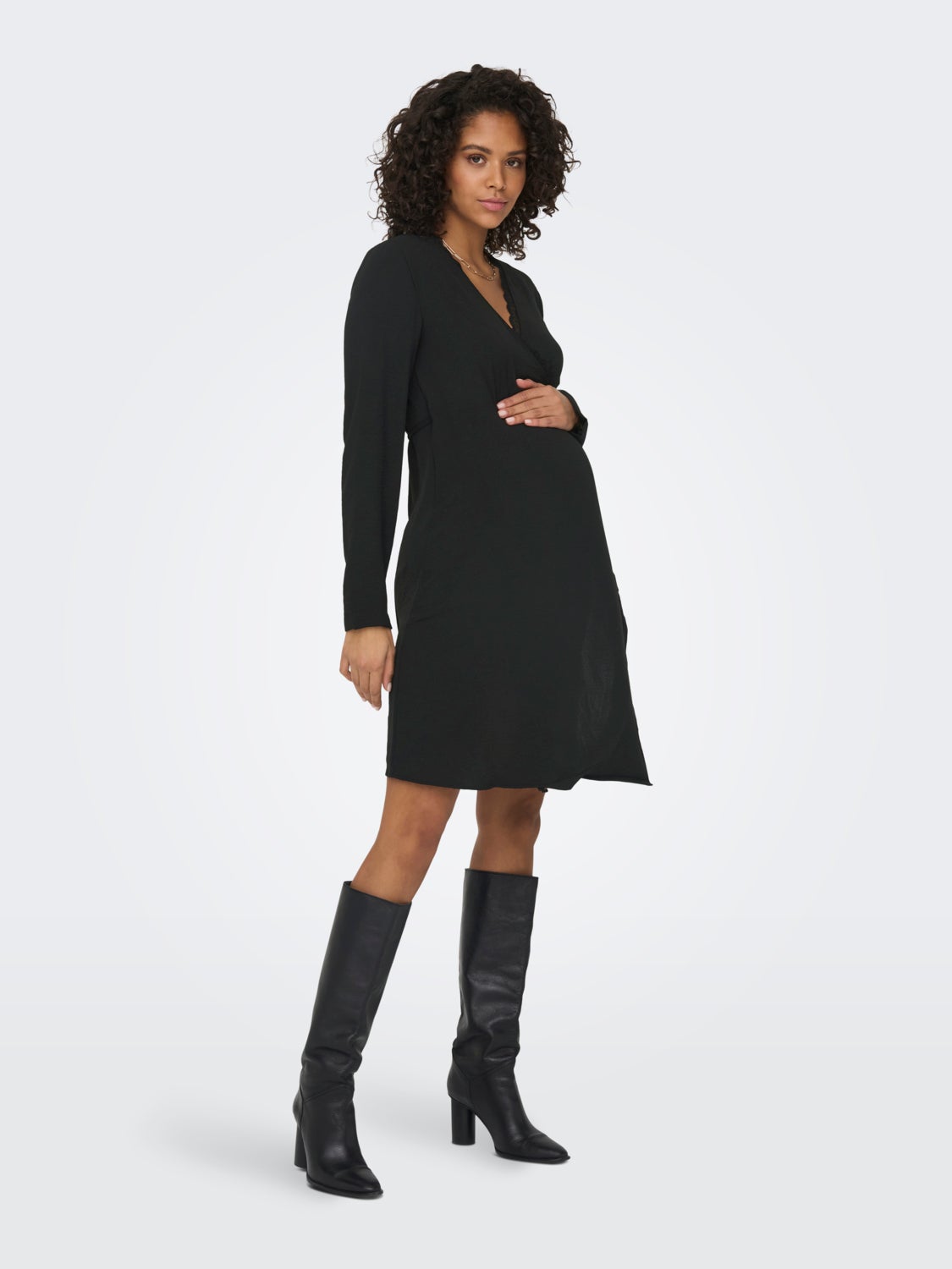 Mama wrap dress
