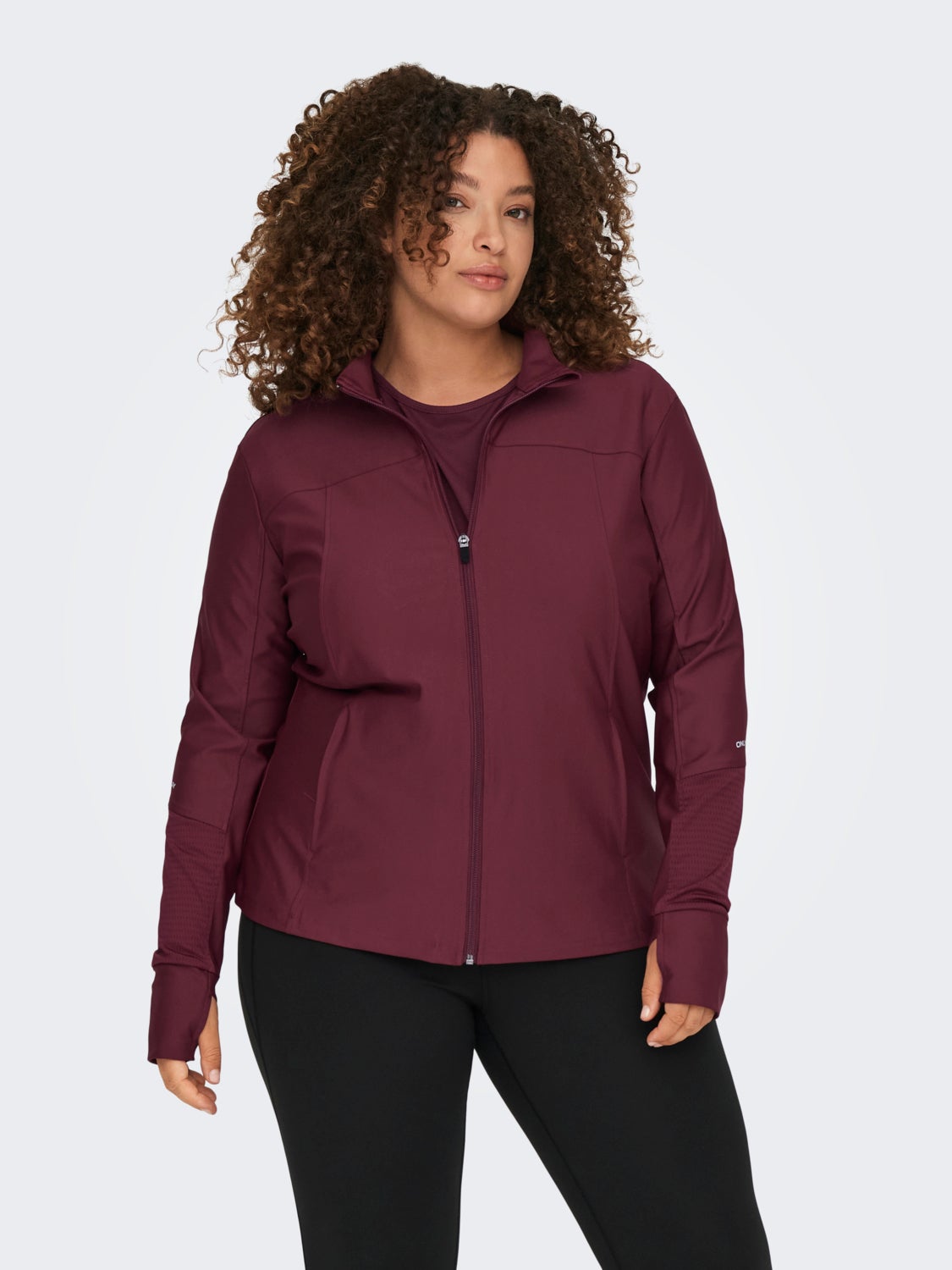 Curvy training jacket