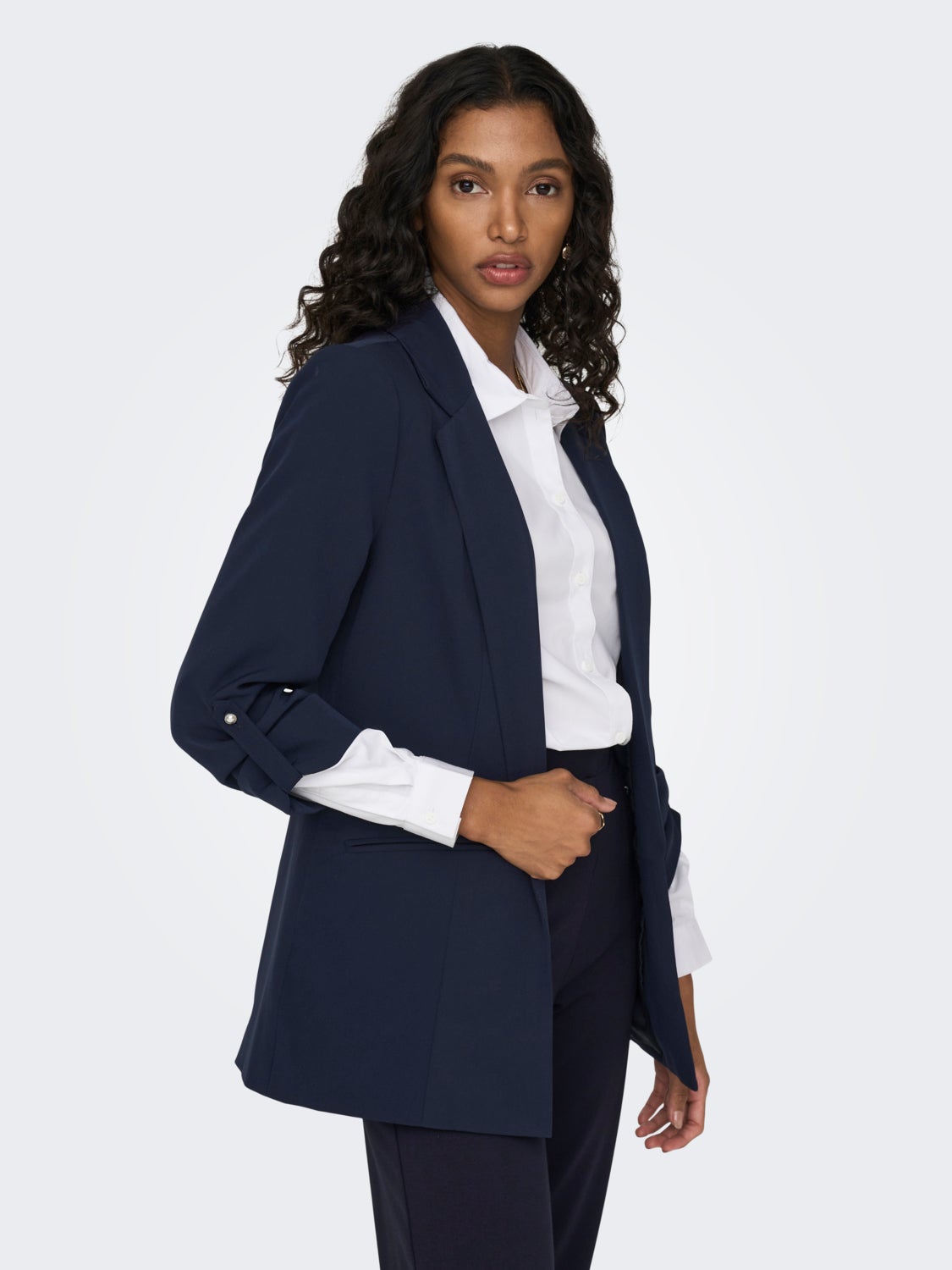 Long 3/4 sleeved blazer