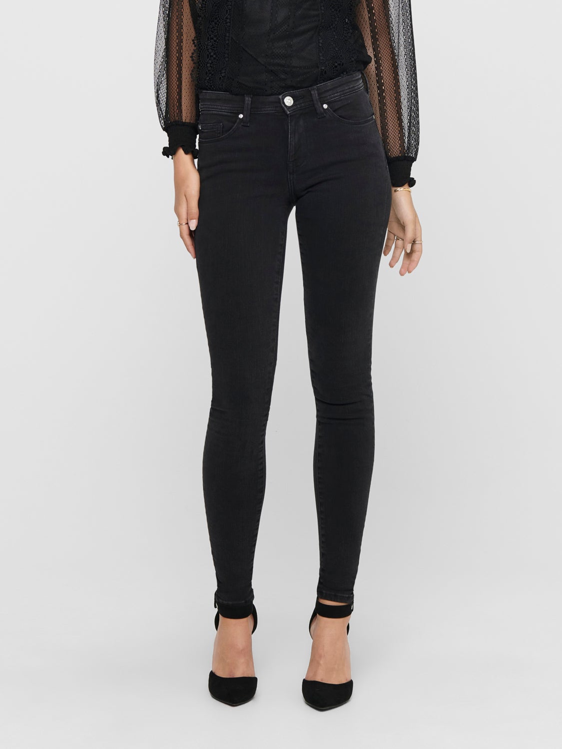 ONLShape lige reg Skinny fit jeans