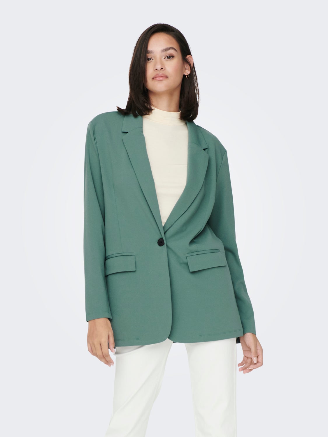 Classic box fit blazer
