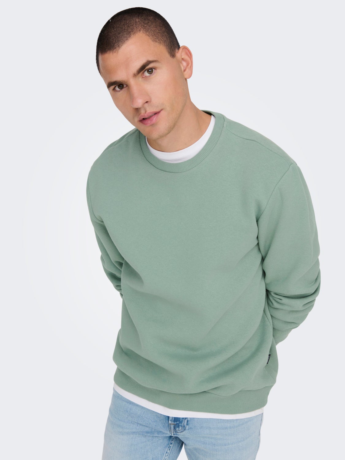 Regular Fit O-Neck Sweatshirt