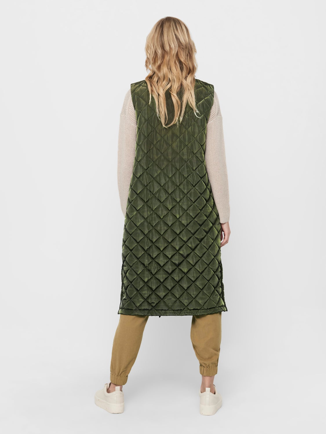 Long quilted Waistcoat