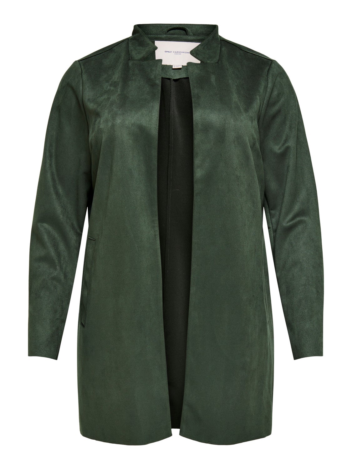 CUrvy Faux Suede Coatigan