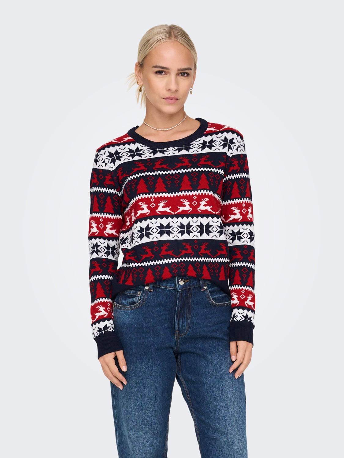 O-Neck Christmas Pullover