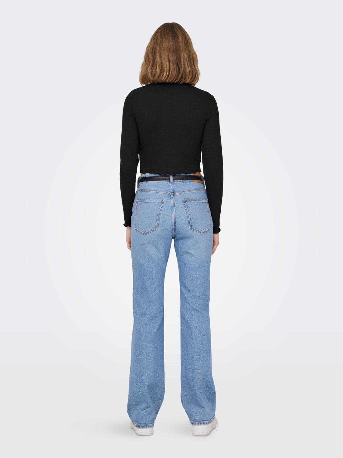 Cropped Long Sleeved Top