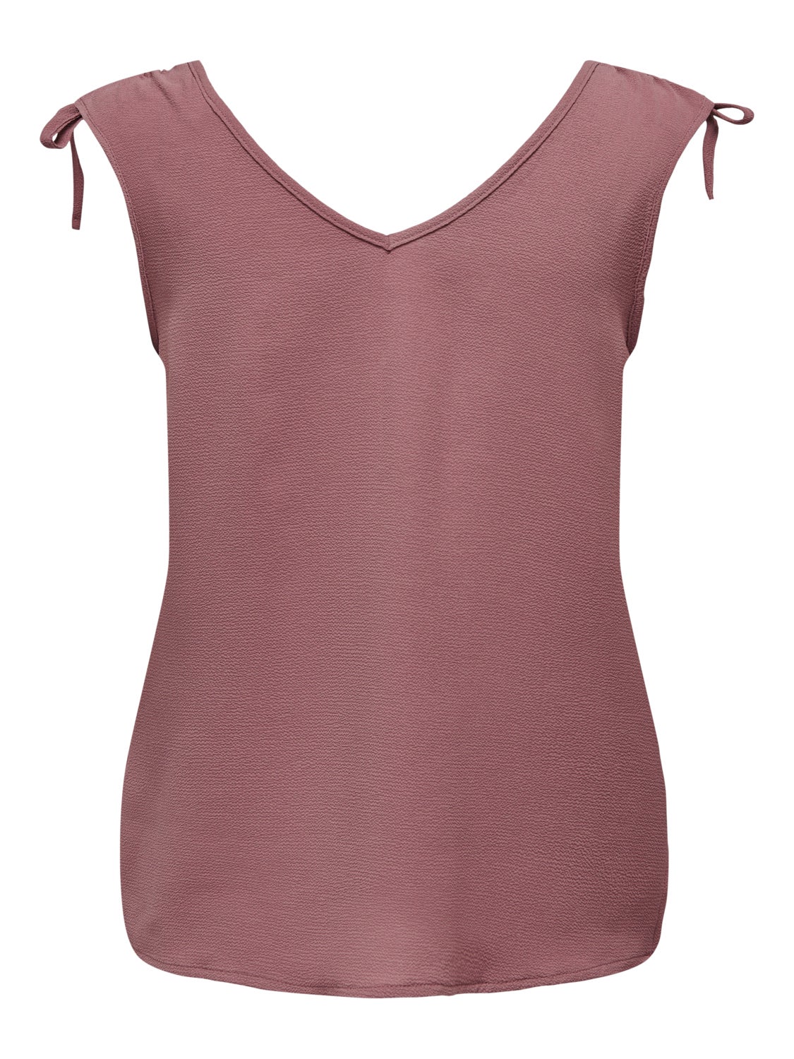 V-Neck Top With Strap Details