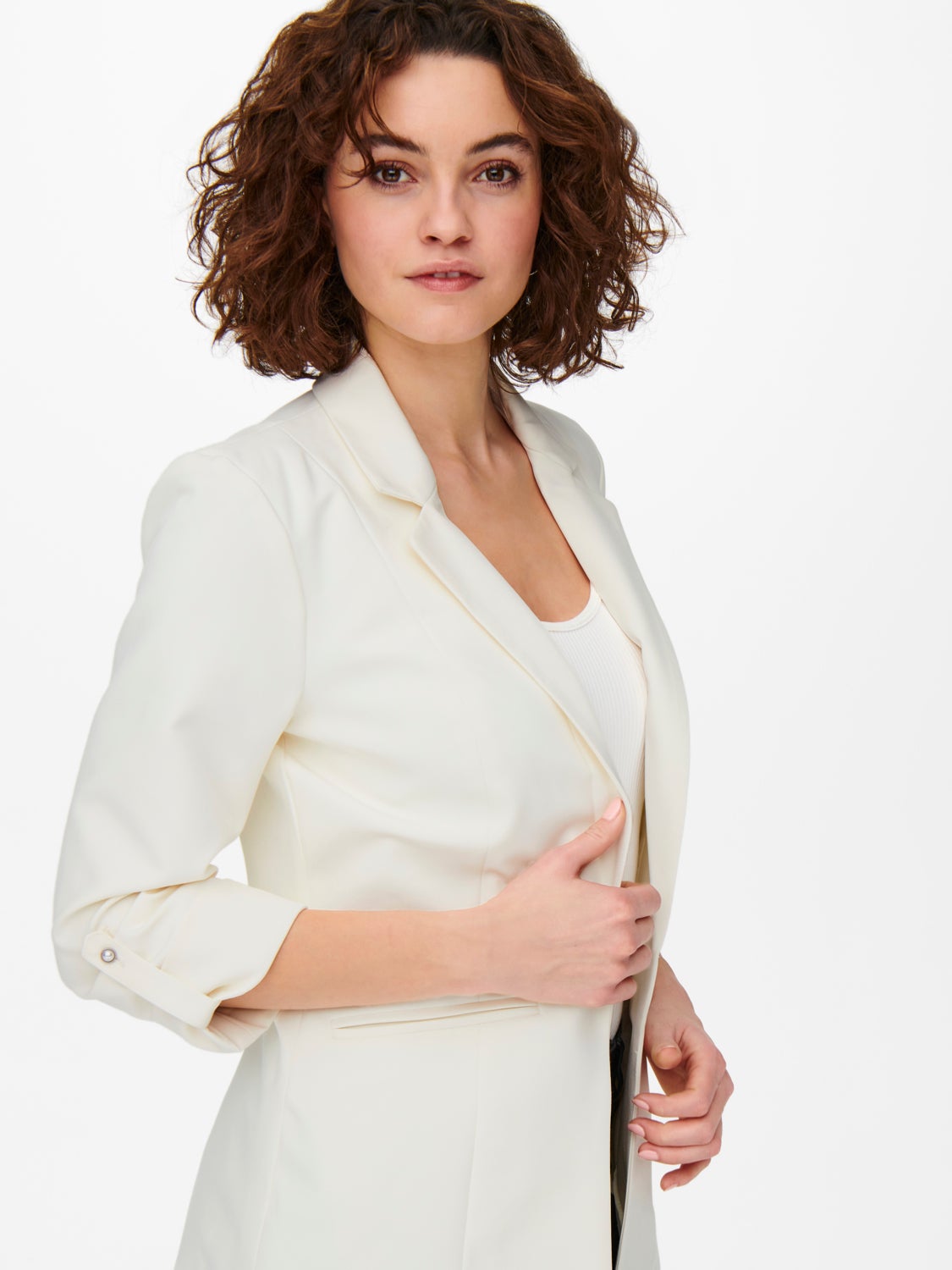 Long 3/4 sleeved blazer