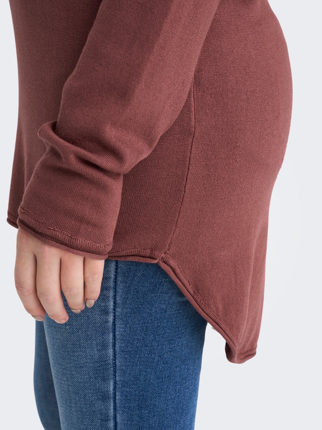 Long Knitted Pullover