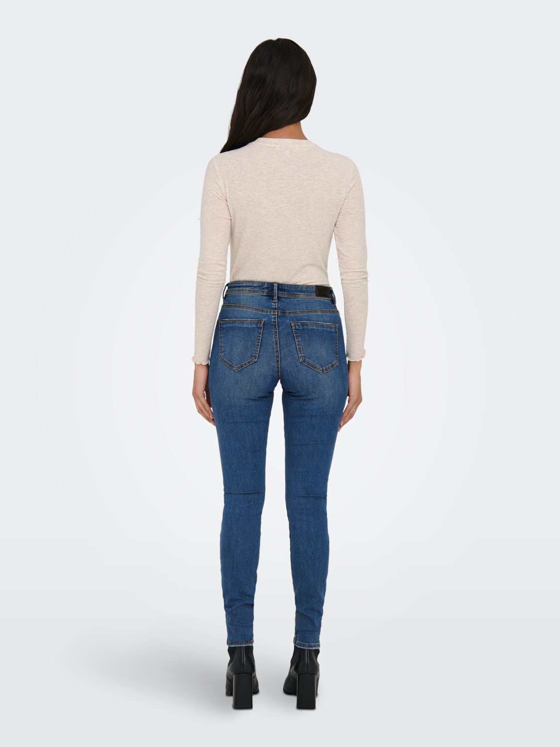 Skinny Fit Mid waist Jeans