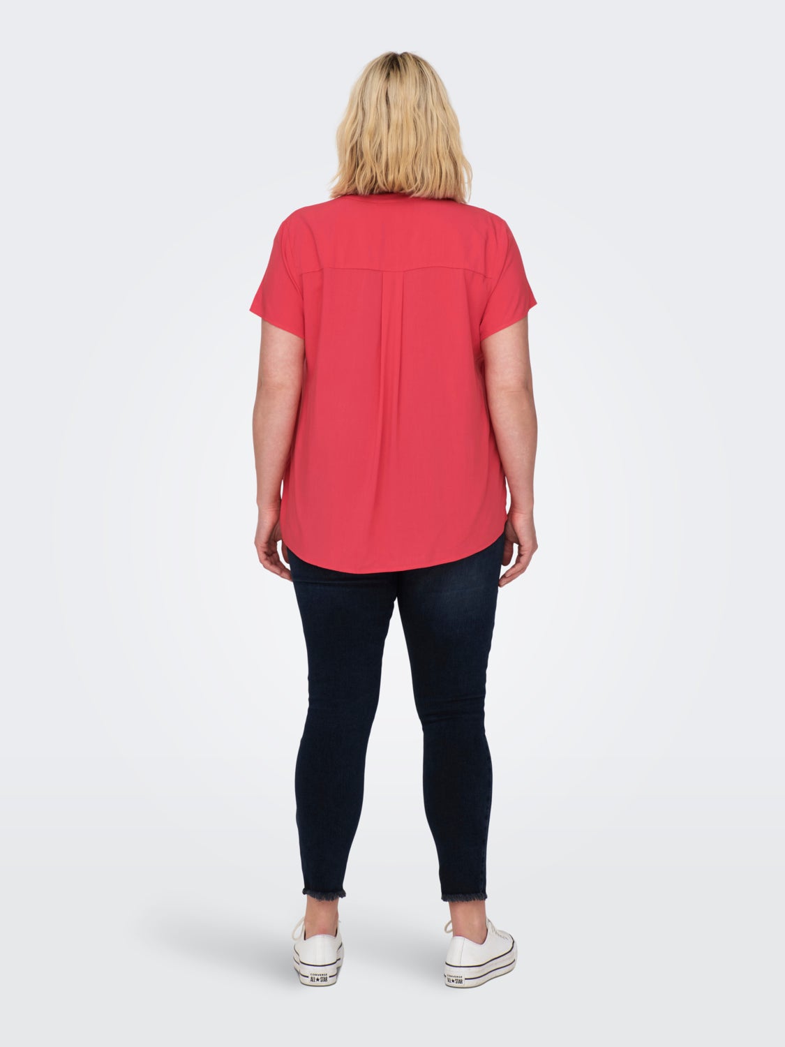 Curvy cap sleeved Top
