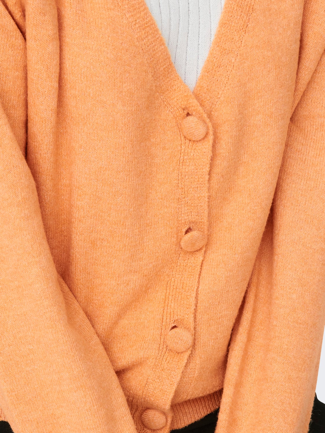 V-Neck Knit Cardigan