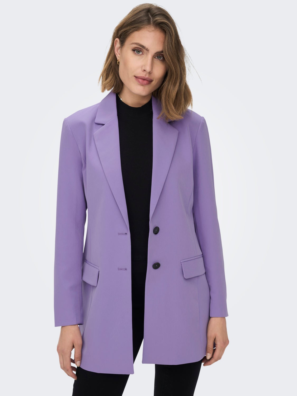Long Line Fit Reverse Blazer