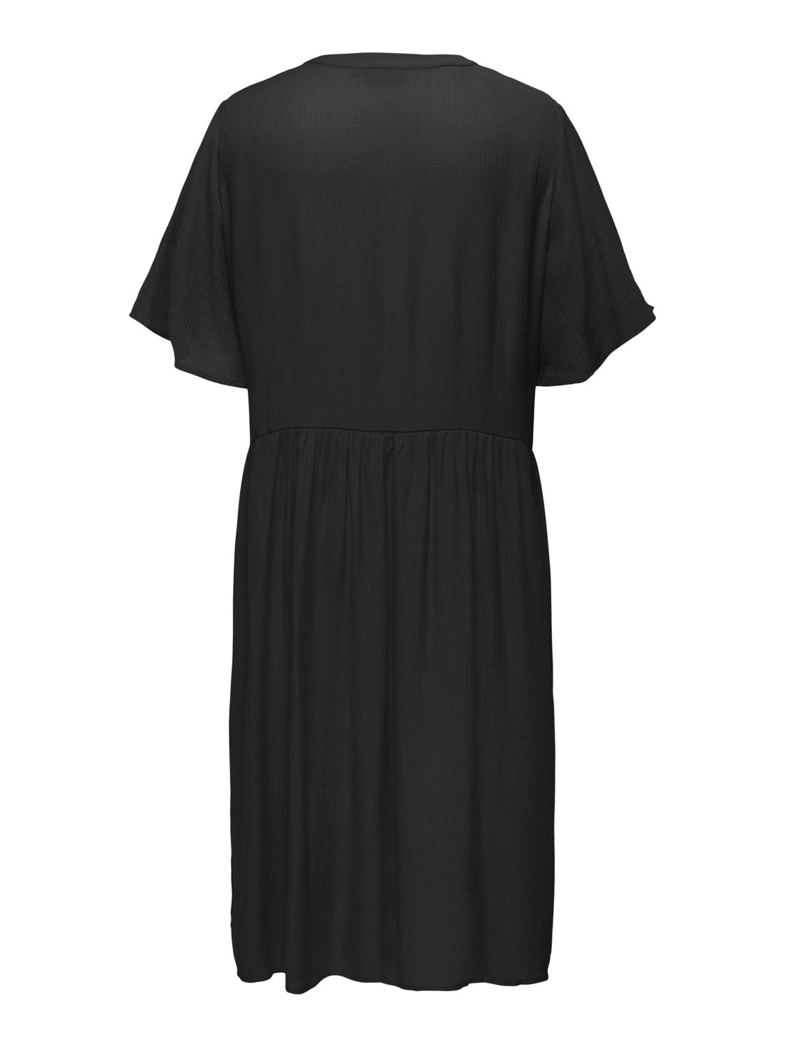 Curvy button midi dress