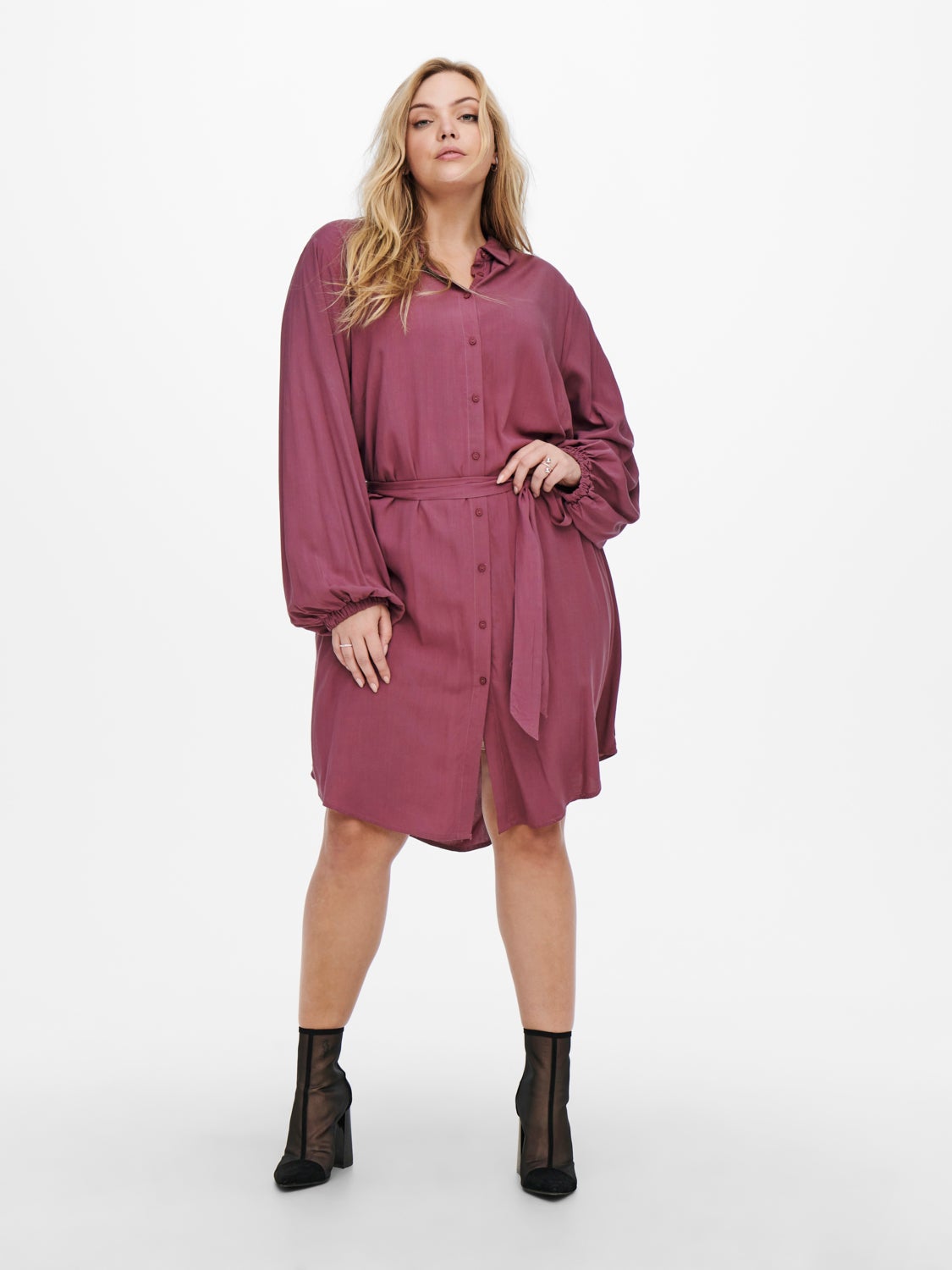 Curvy Shirt dress