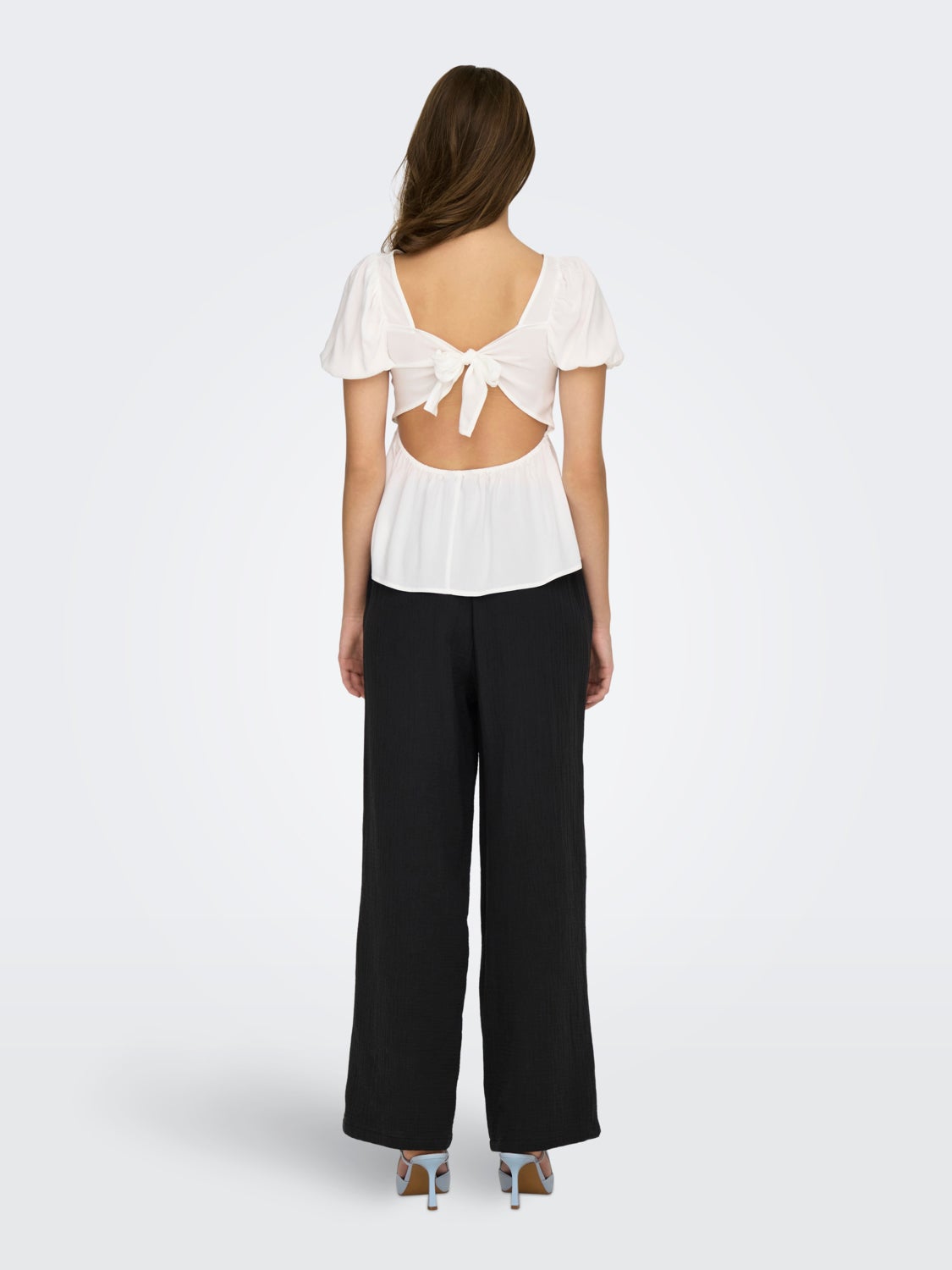 Back Tie Detailed Top