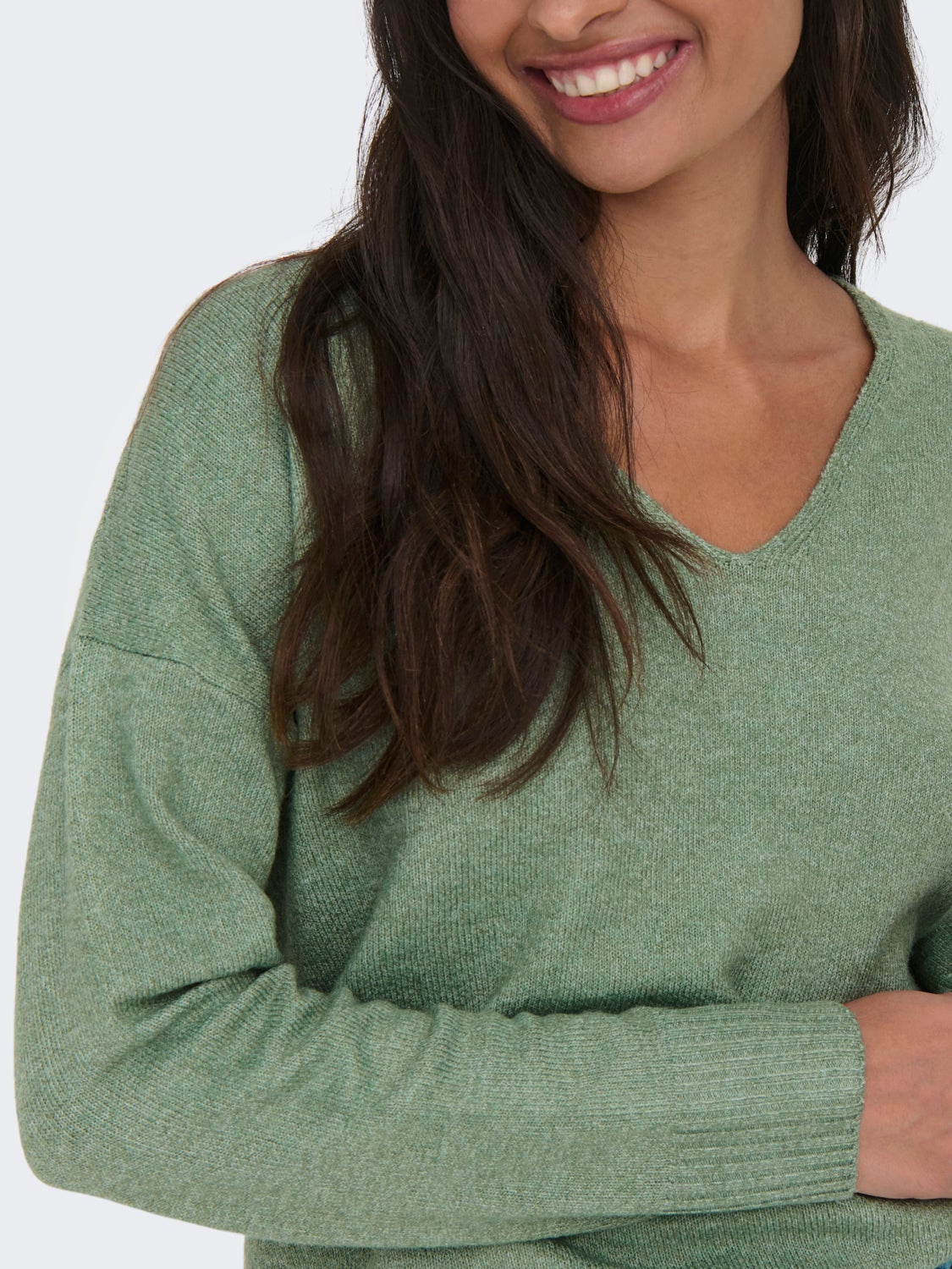 V-neck Knitted Pullover