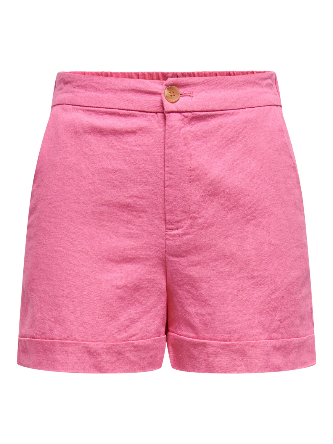 High waisted Linen Shorts