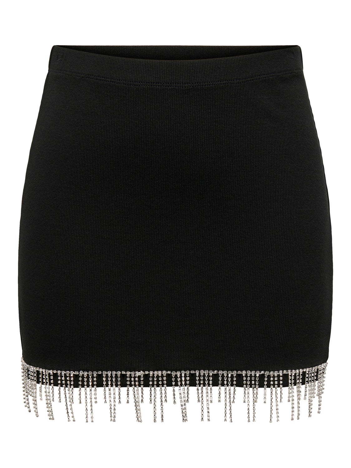 Mini skirt with frills