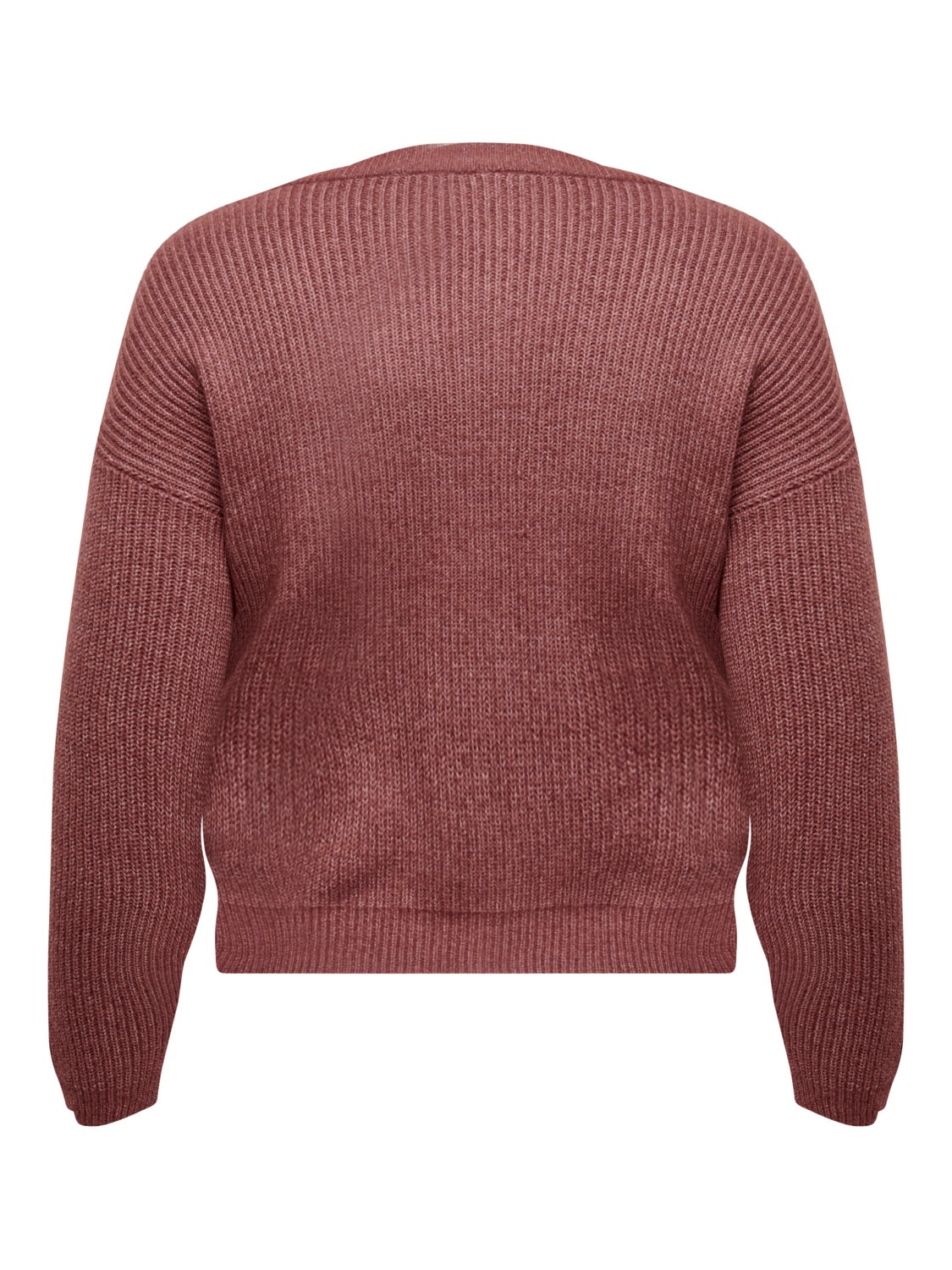 Curvy v-neck Knitted Cardigan