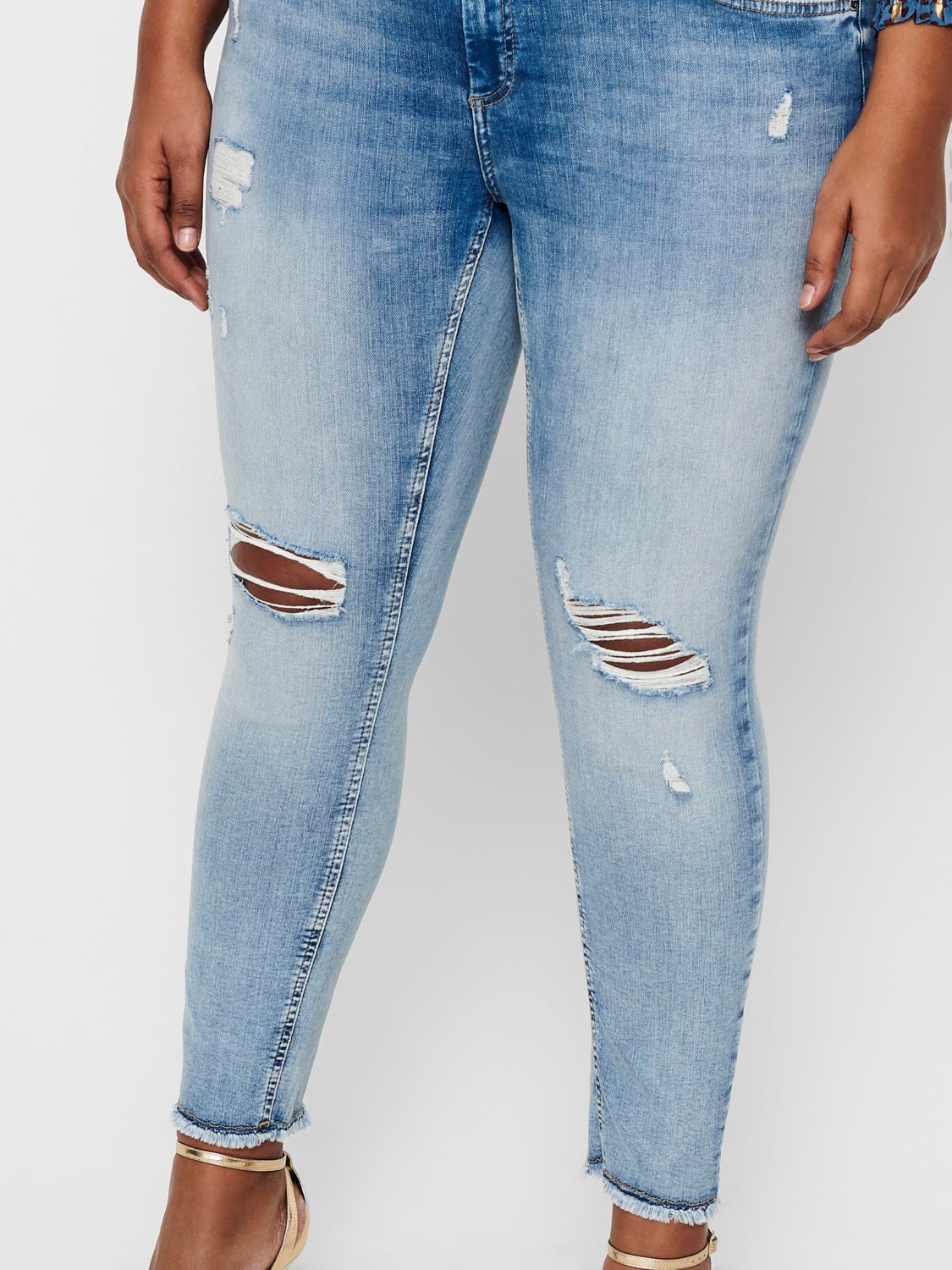 CurvyCarwilly life reg ankle Skinny fit jeans