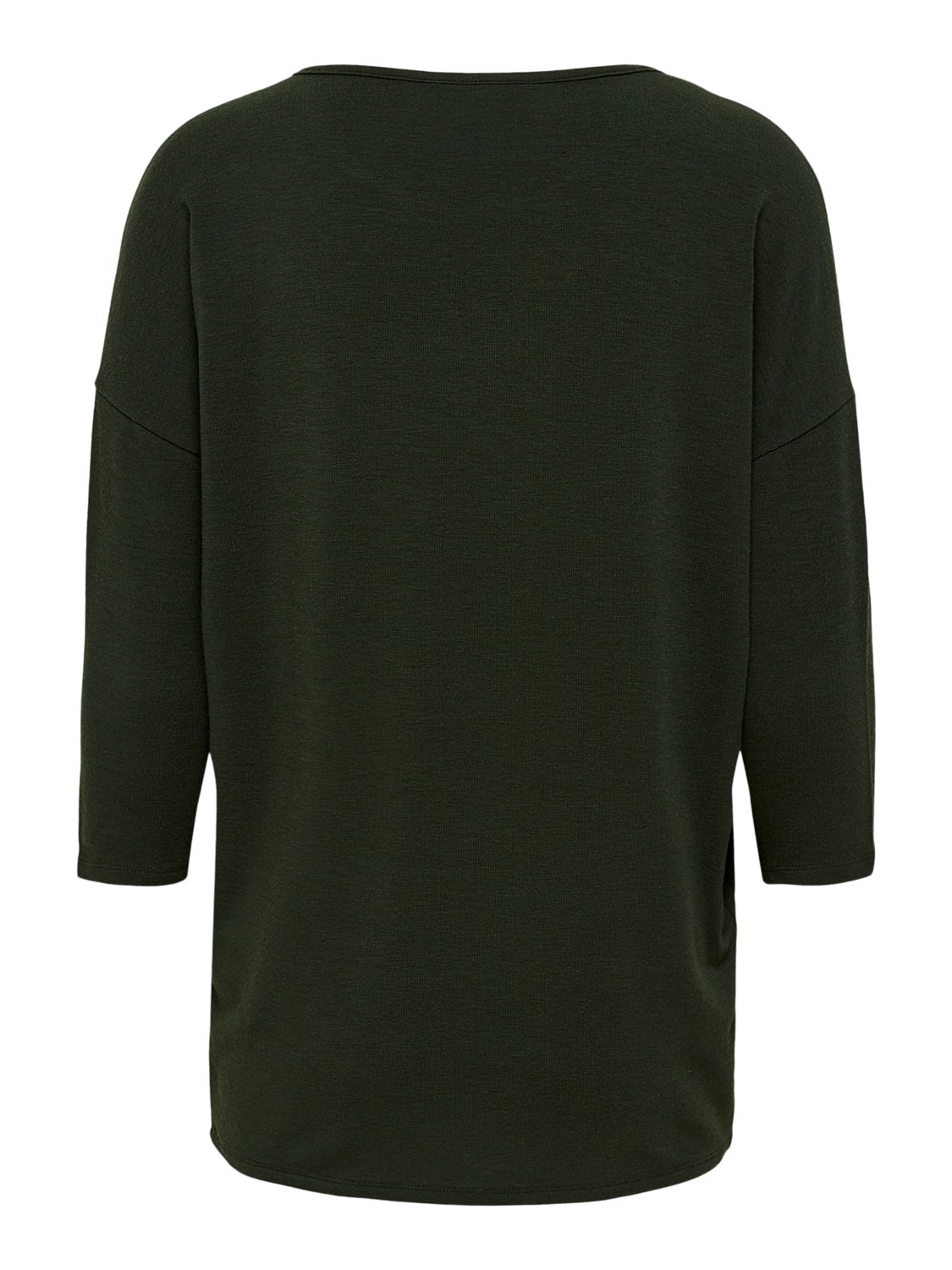 Loose fitted 3/4 sleeved top