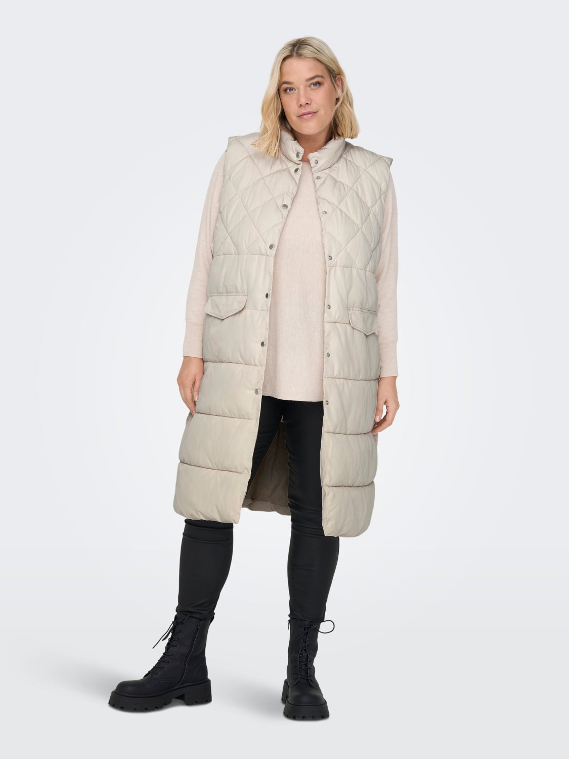 Curvy quilted Waistcoat