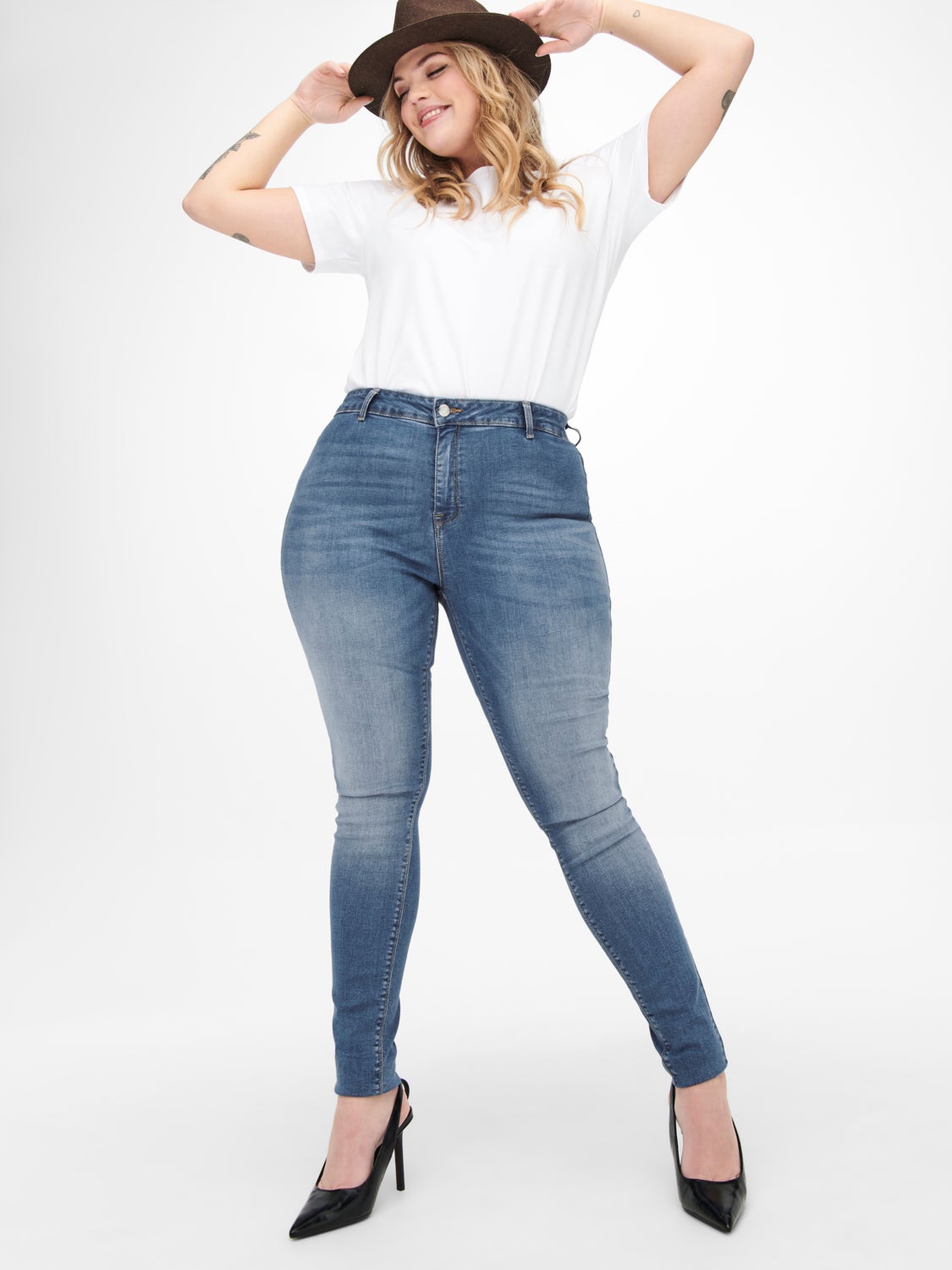 Curvy CARHuba highwaisted skinny Jeggings