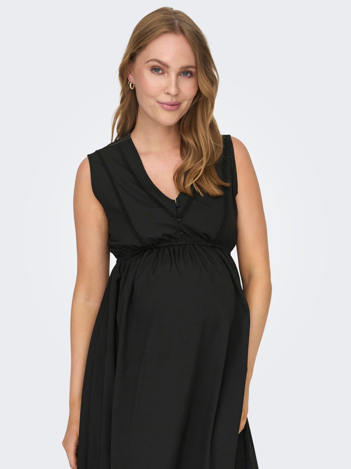 Mama Mini v-neck dress