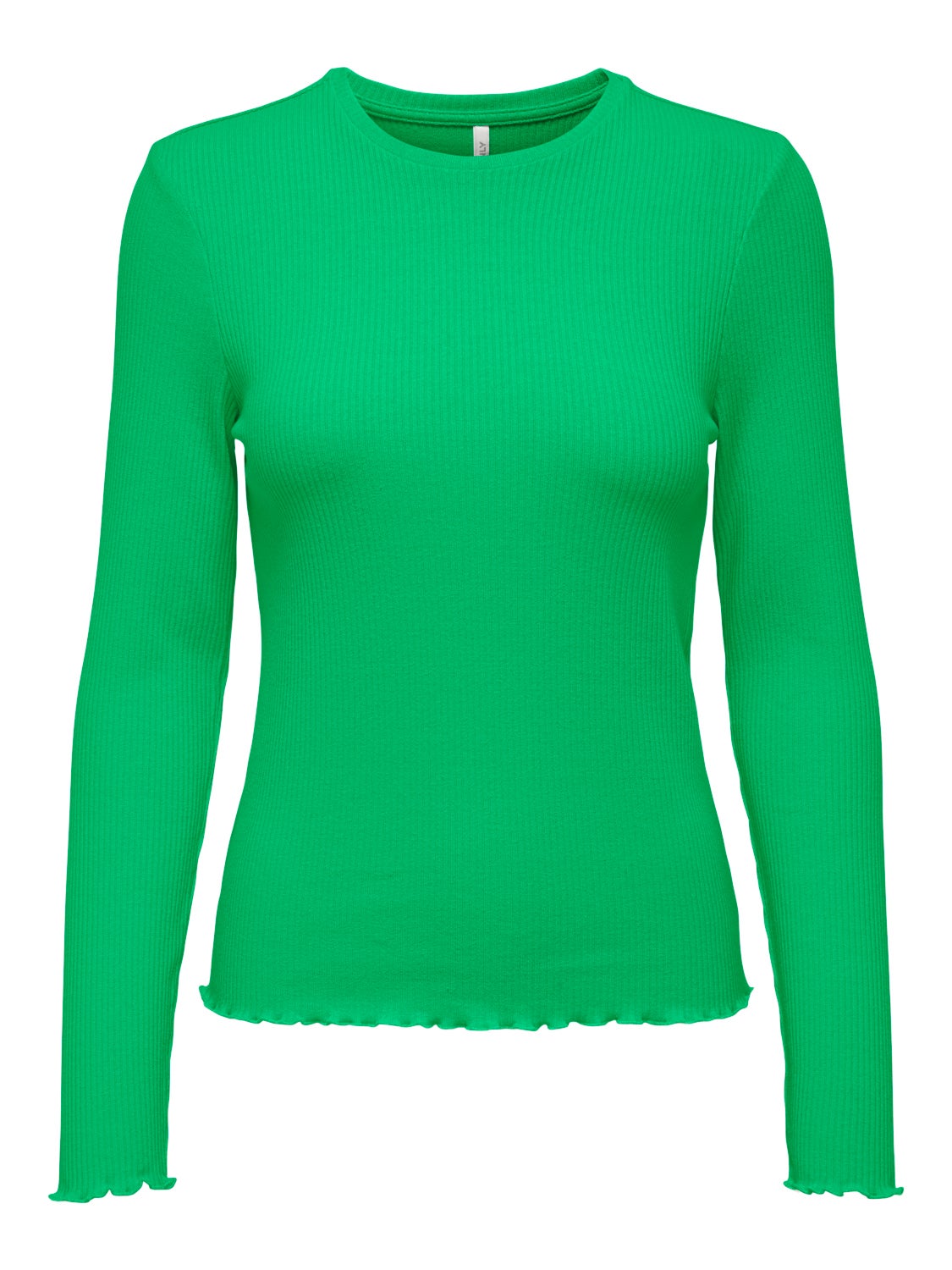 Long sleeve rib top