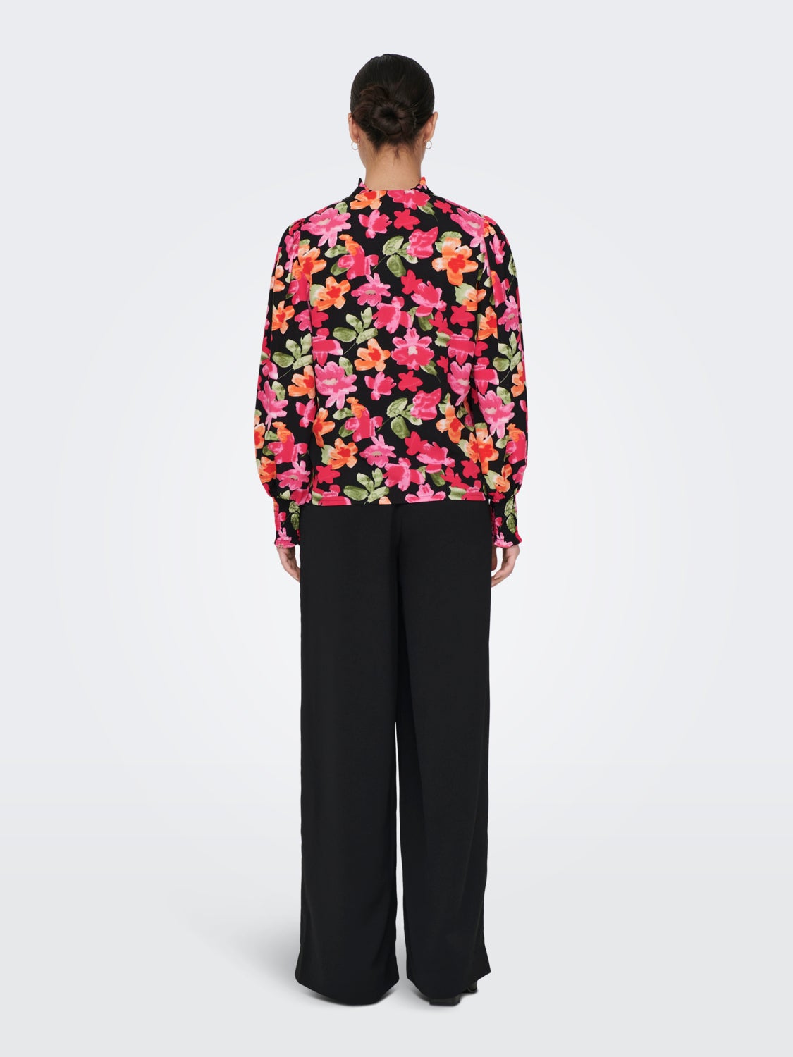 Regular Fit Tied Neck Top