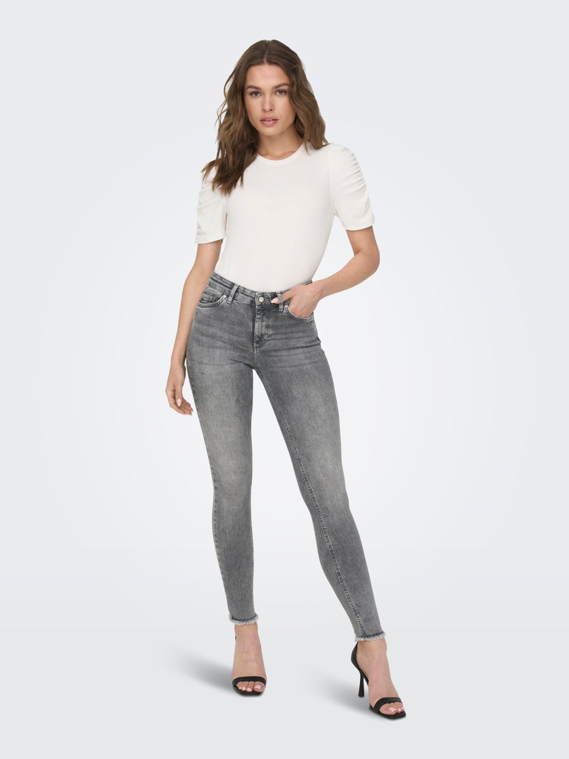 ONLBlush mid ankle Skinny fit jeans
