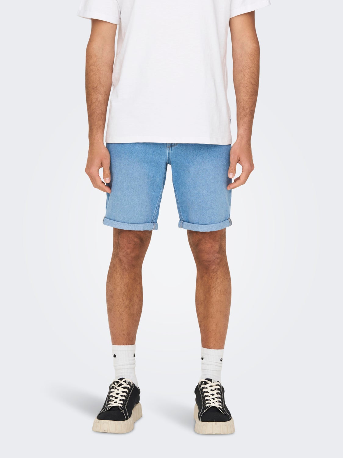 Regular Fit Denim Short