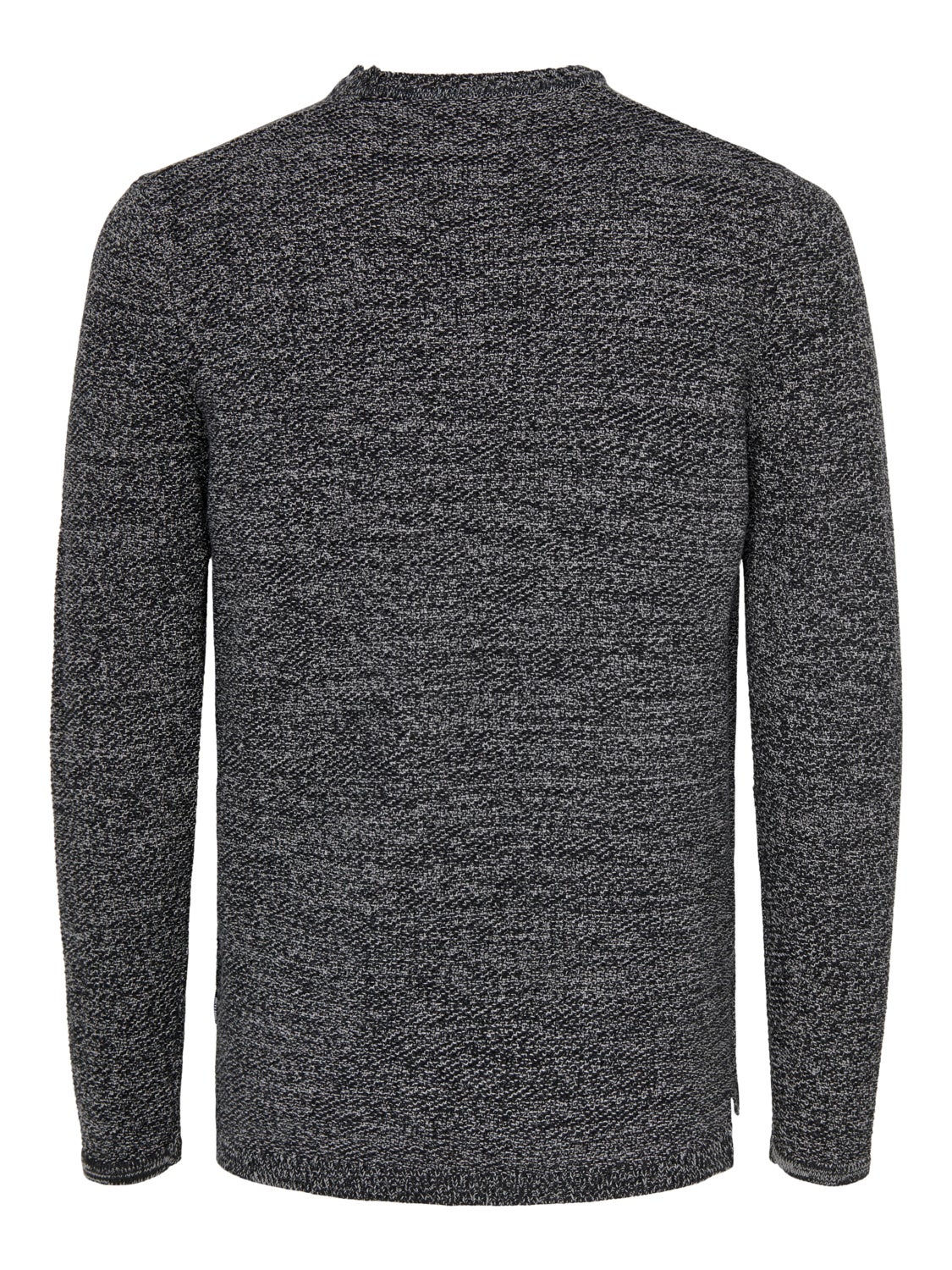 O-neck knitted pullover