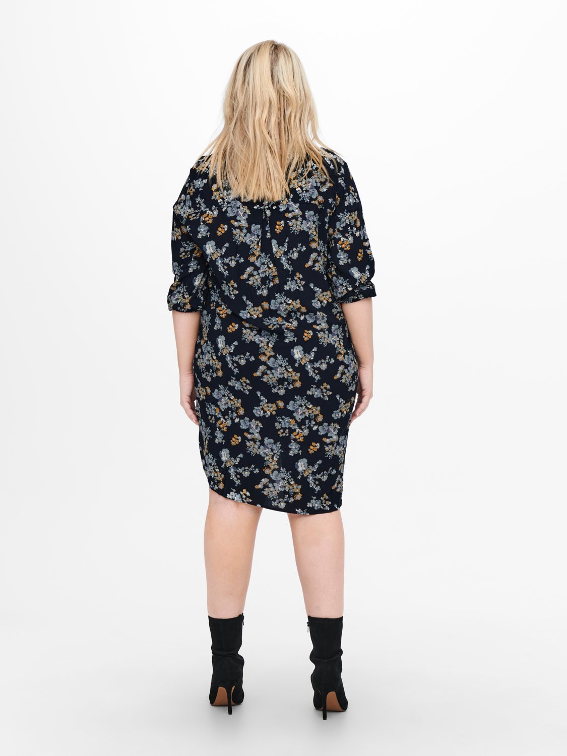 Curvy patterned viscose Tunic