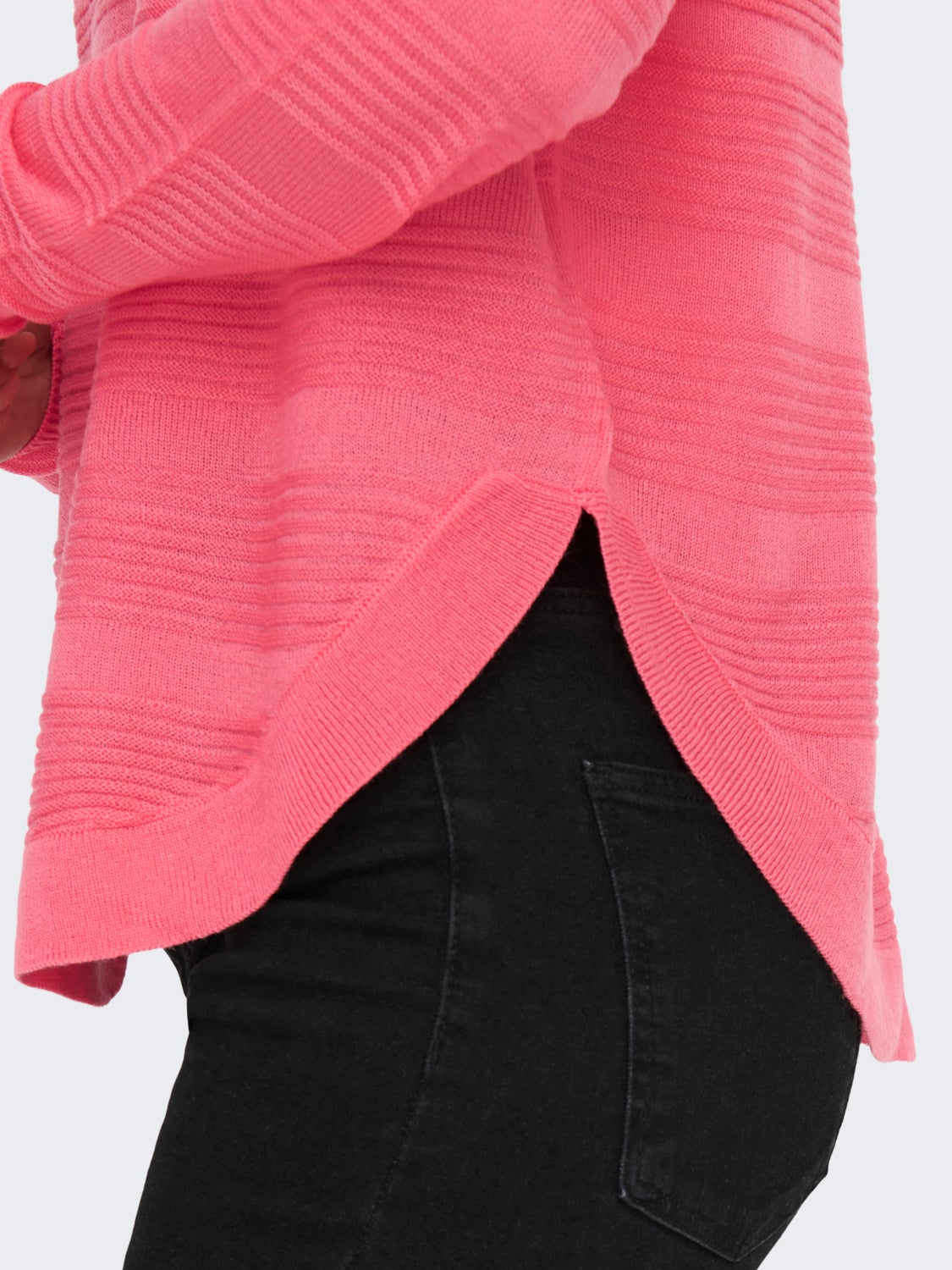 Texture Knitted Pullover