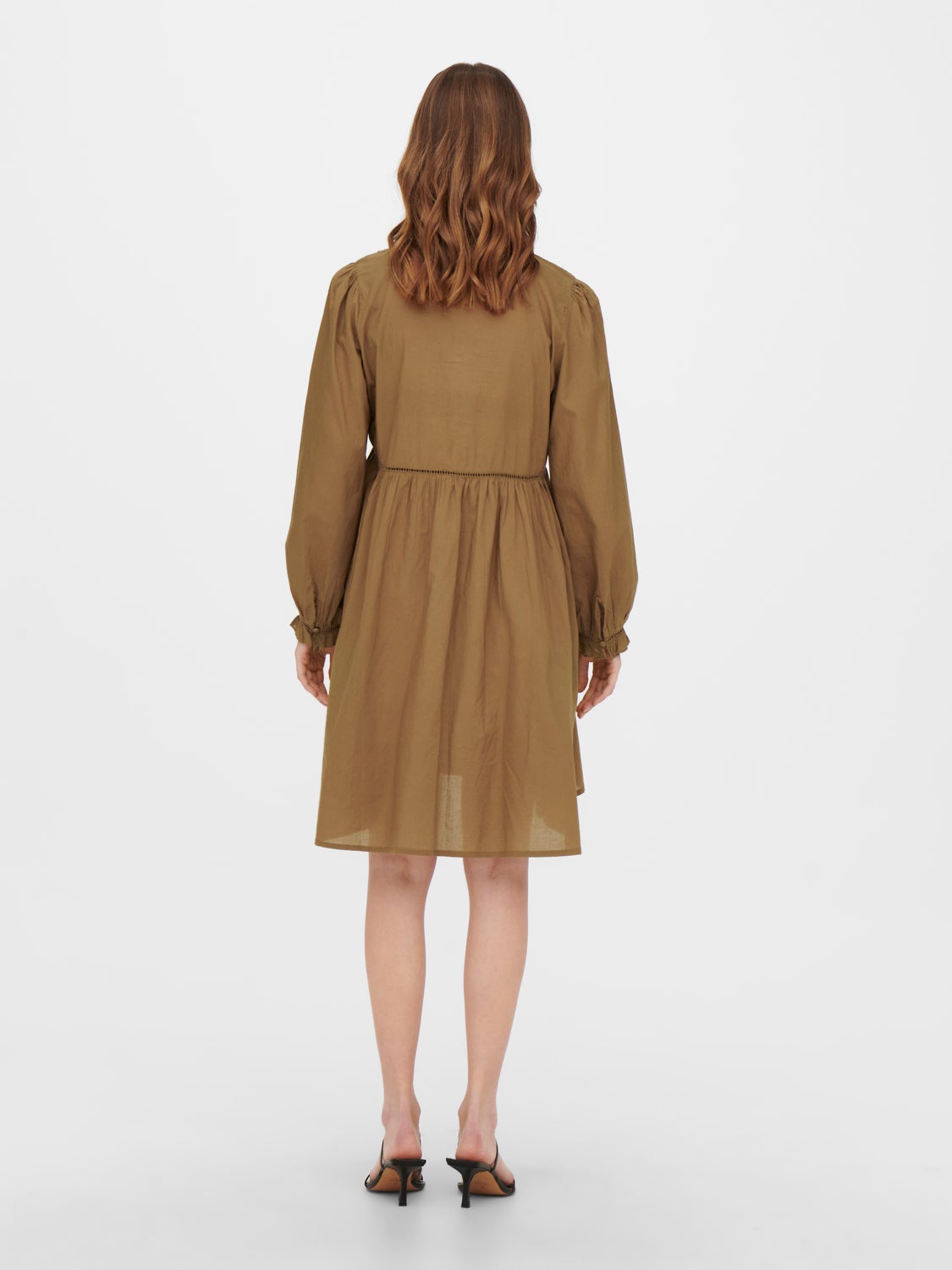 Mama 3/4 sleeved V-neck Dress