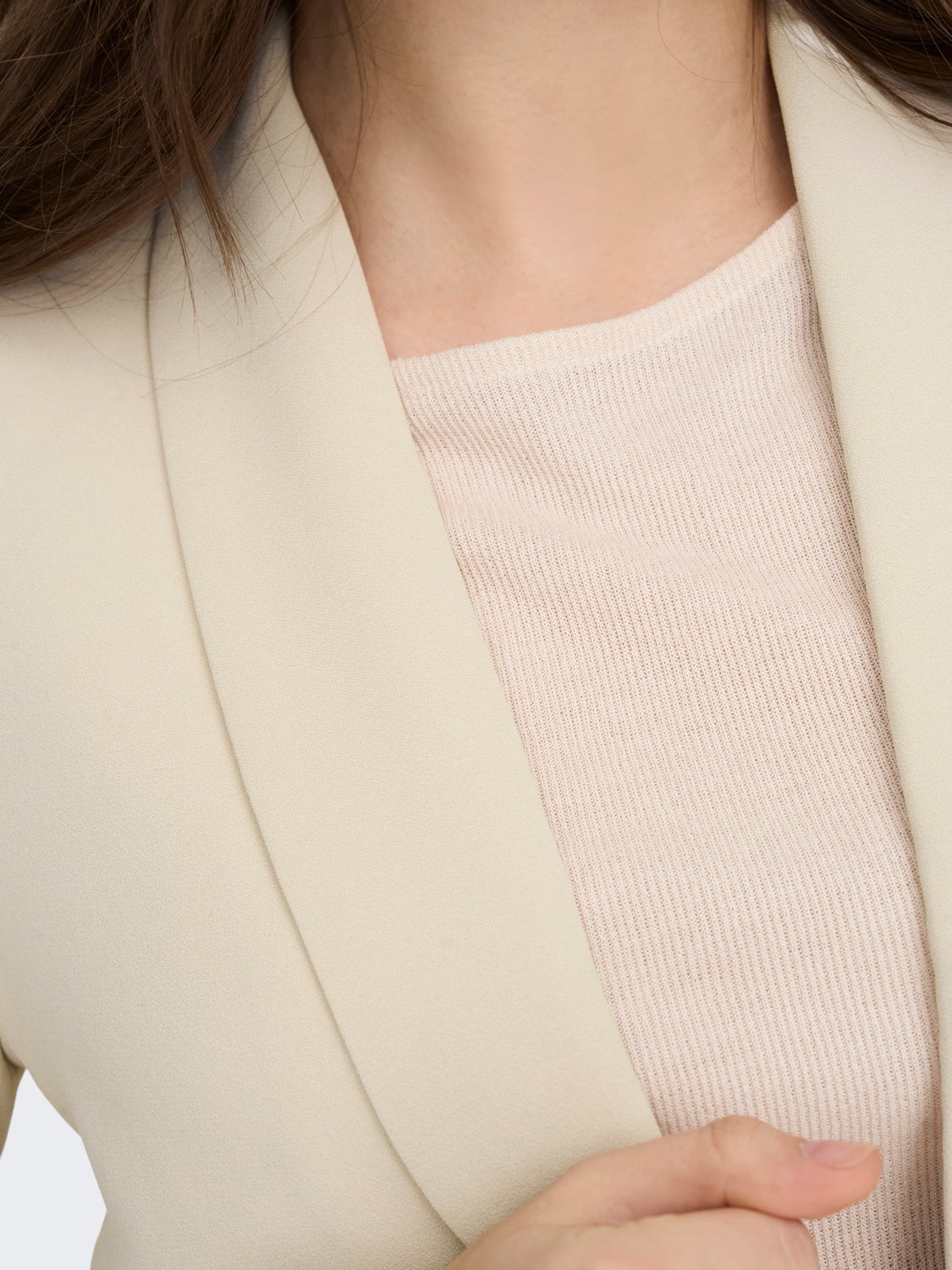 Loose Fit Open Blazer