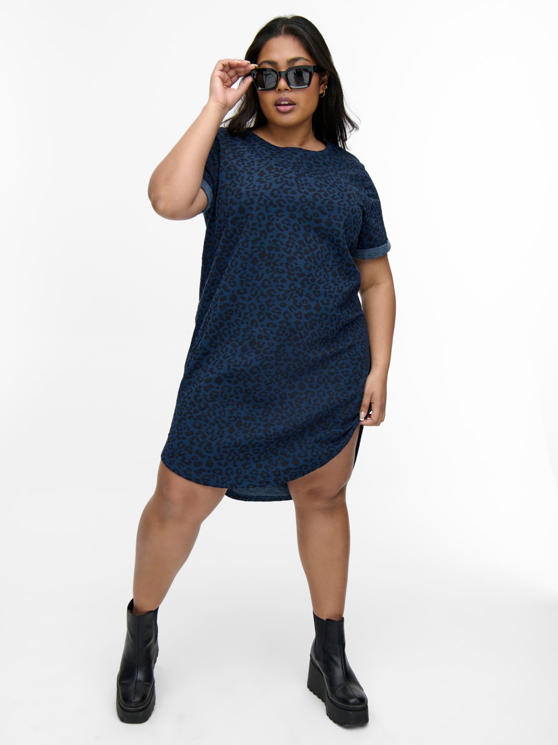 Curvy printed Dress