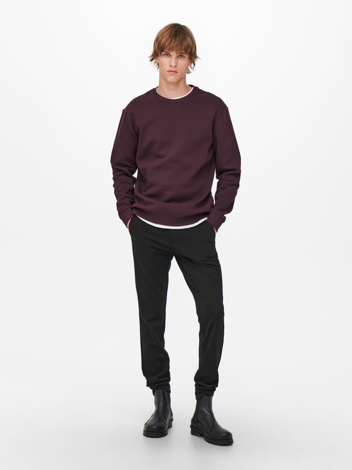 Regular Fit O-Neck Sweatshirt