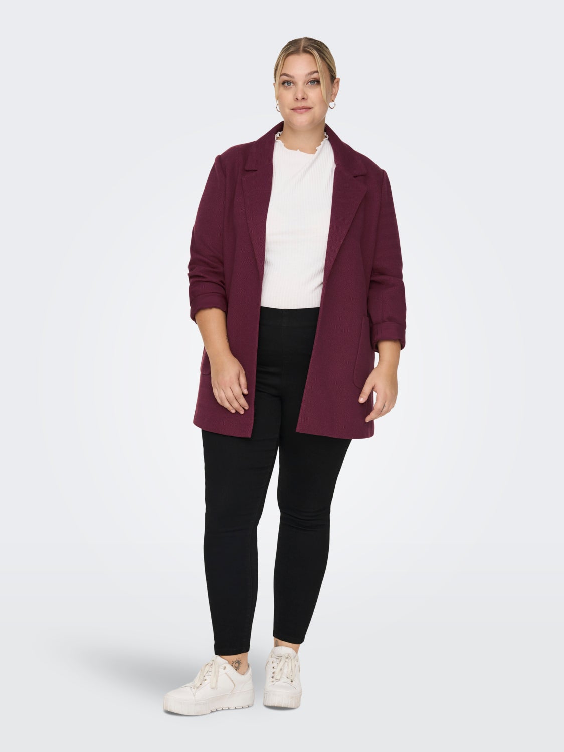 Curvy classic blazer